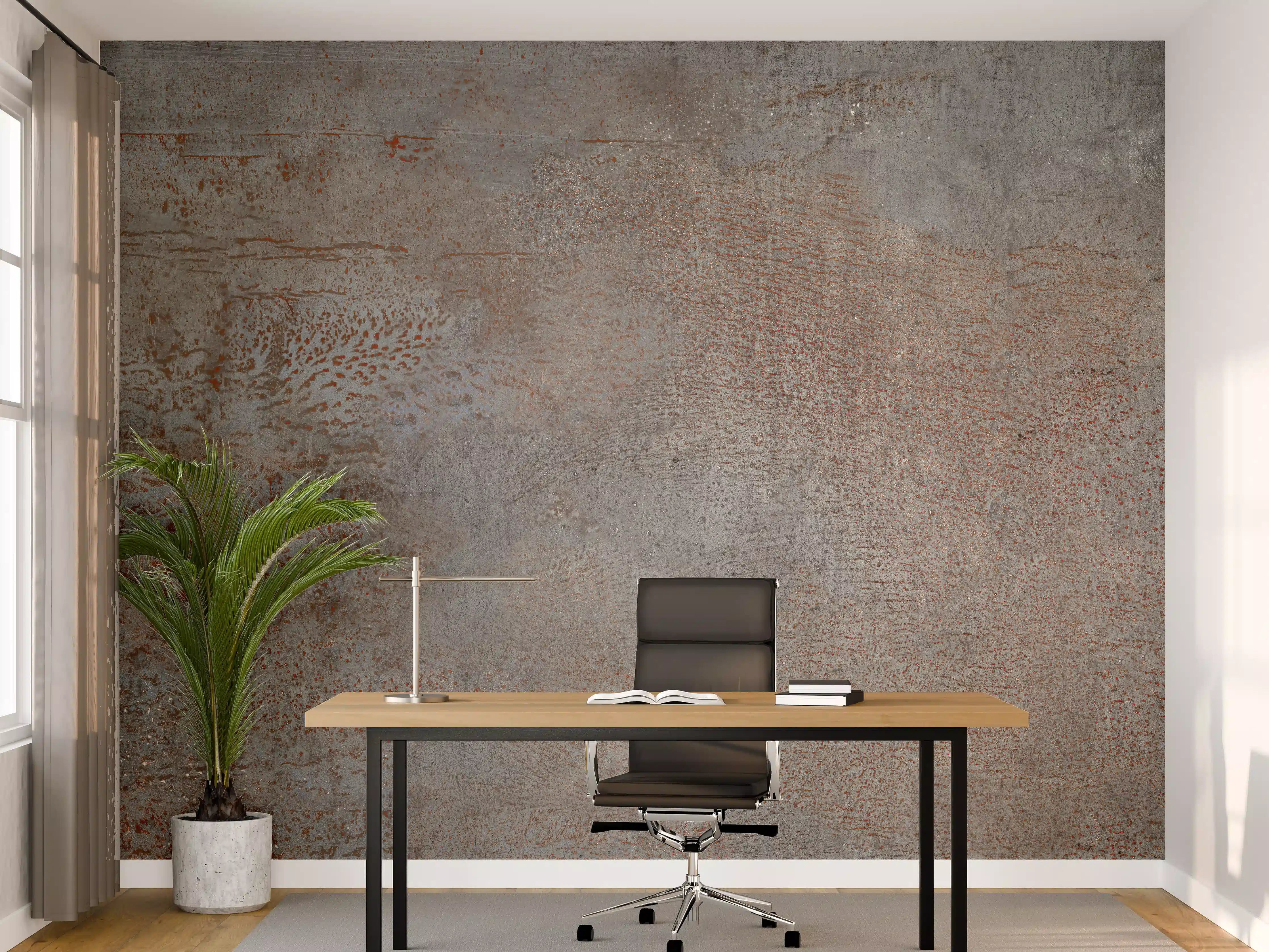 Büro Wandgestaltung - Rustikaler Marmor