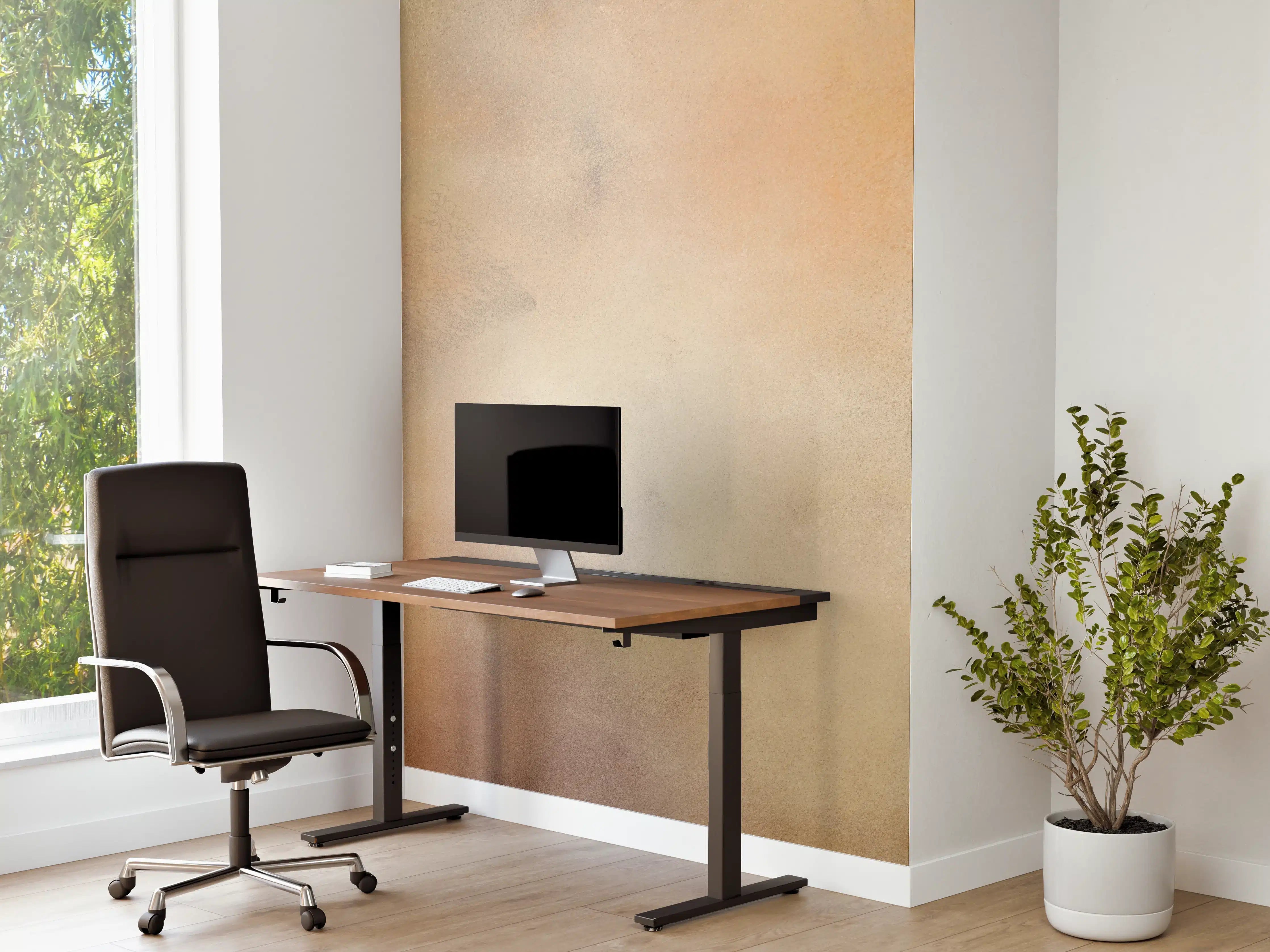 Büro Wandgestaltung - Sanfte Pastellfarben-Meeresstimmung