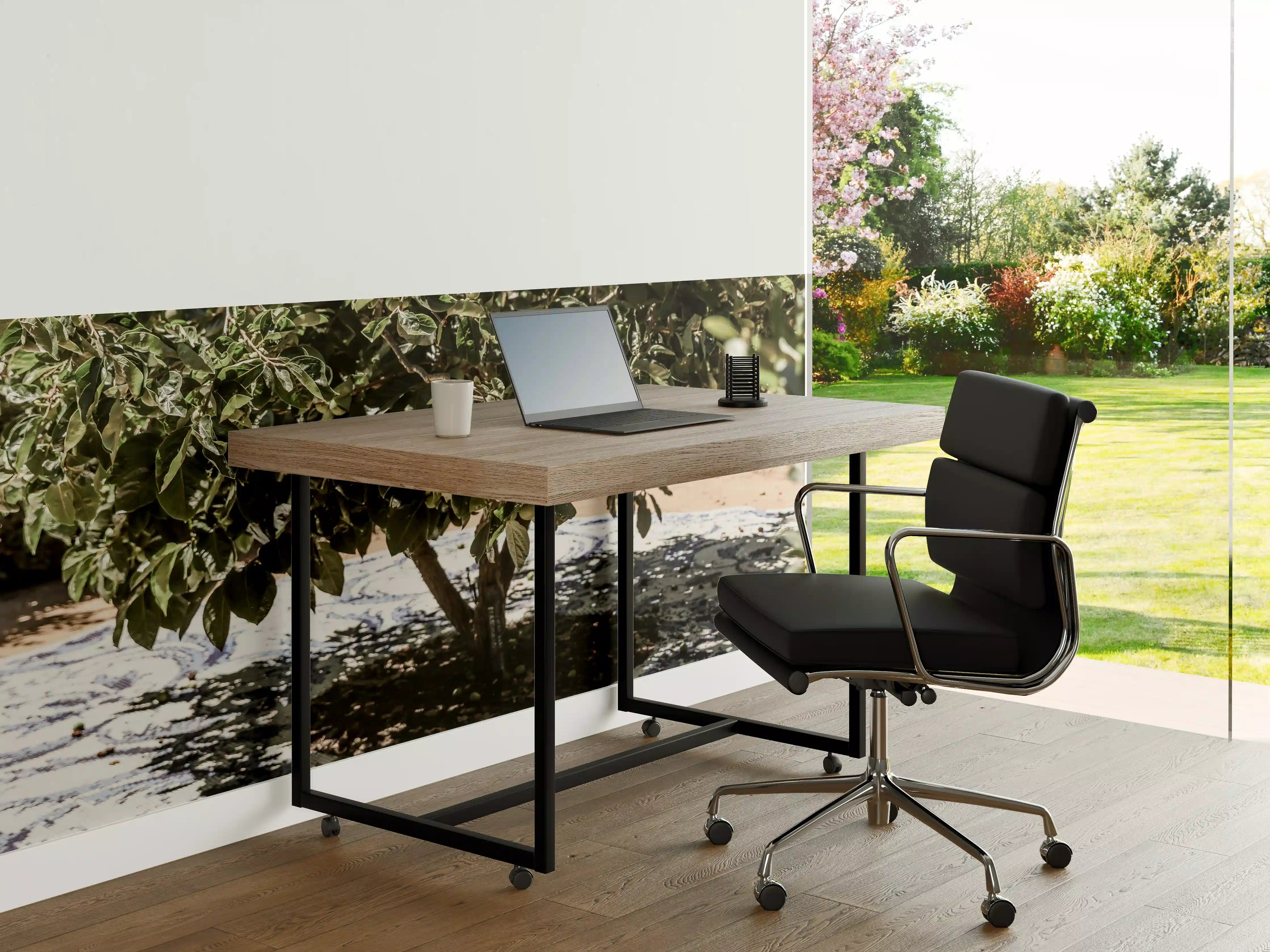 Büro Wandgestaltung - Schattiges Baummosaik Natur