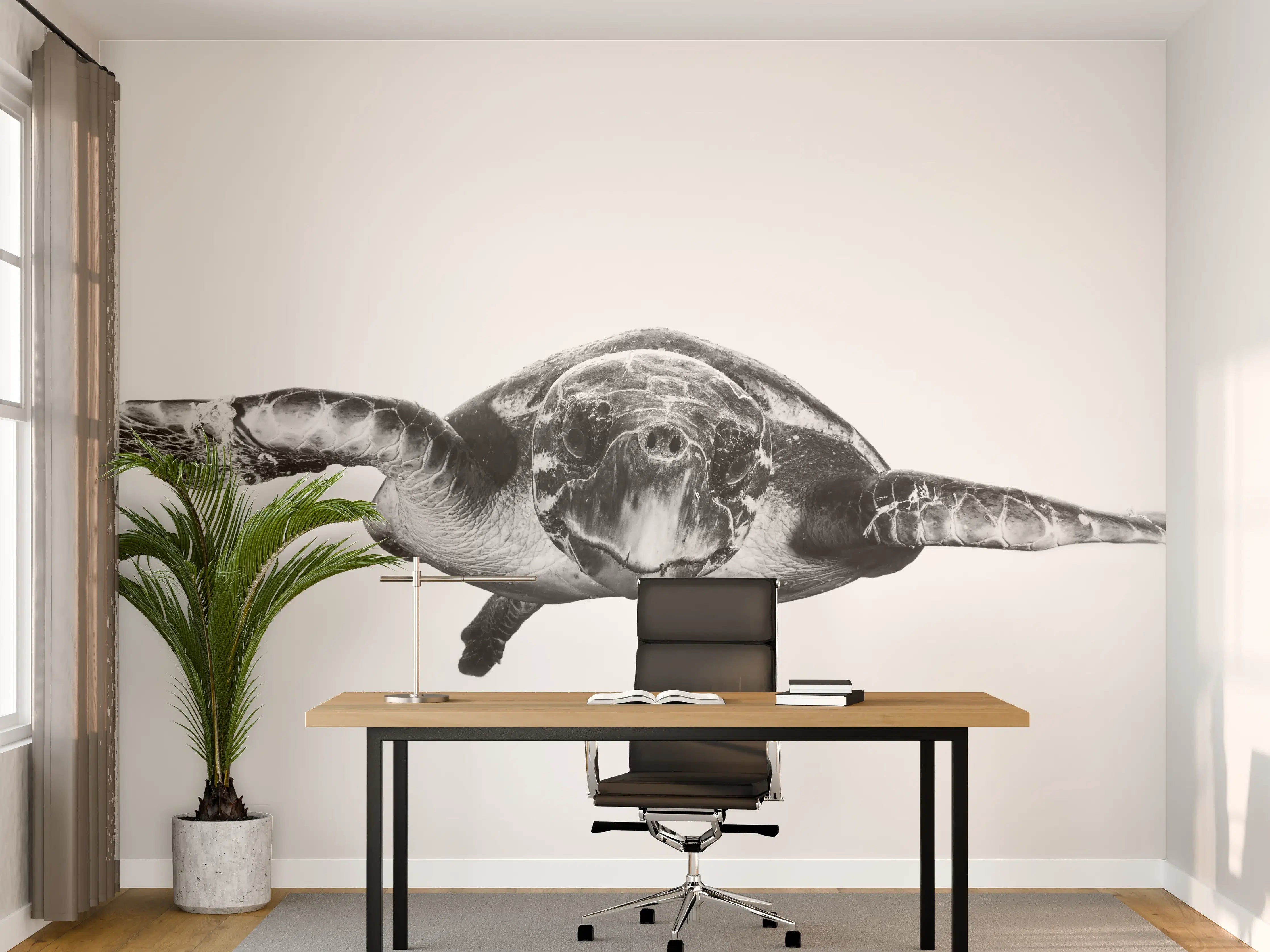 Büro Wandgestaltung - Schildkröte