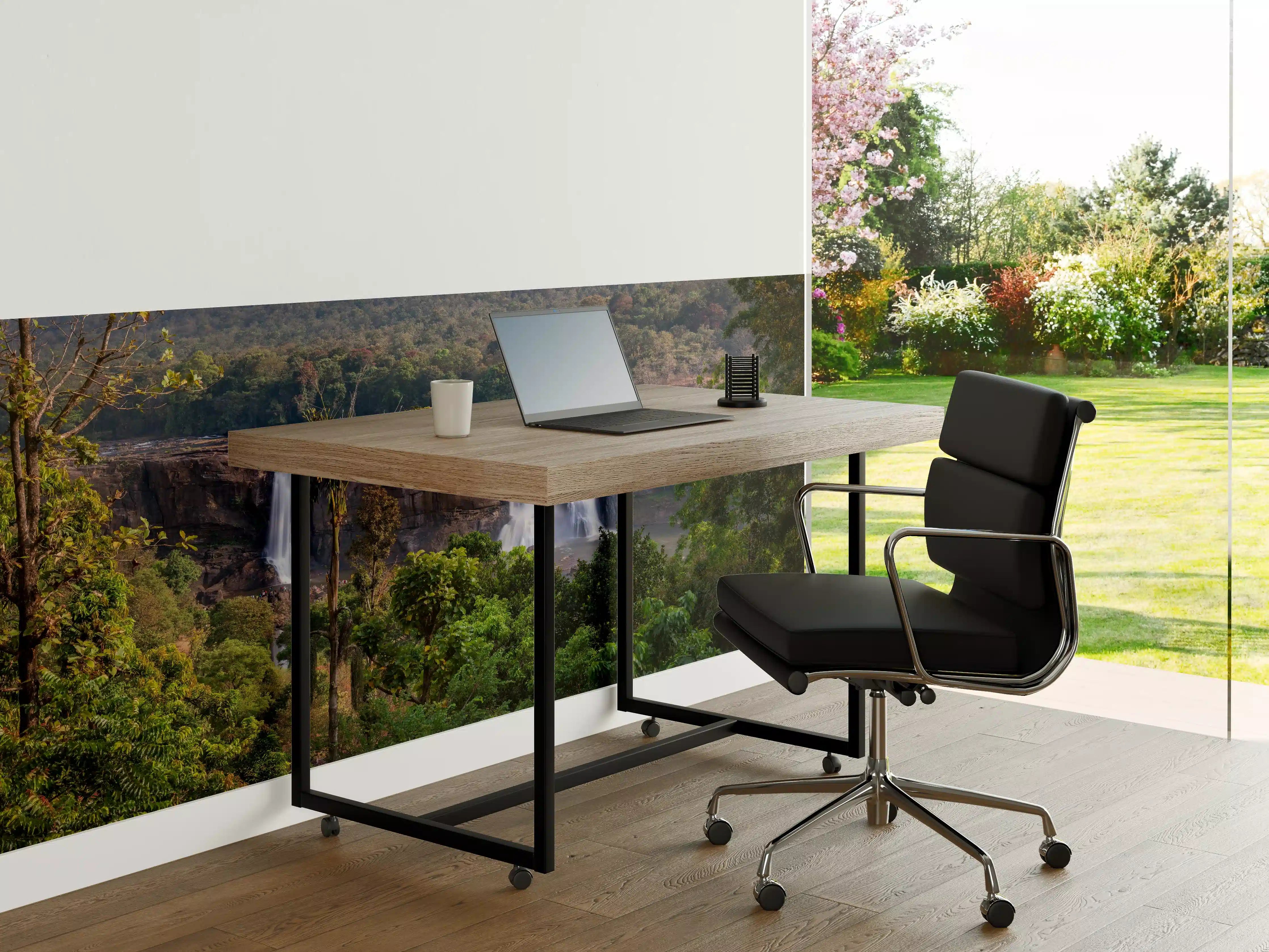 Büro Wandgestaltung - Schöne Langzeitbelichtung der Athirappilly-Wasserfälle