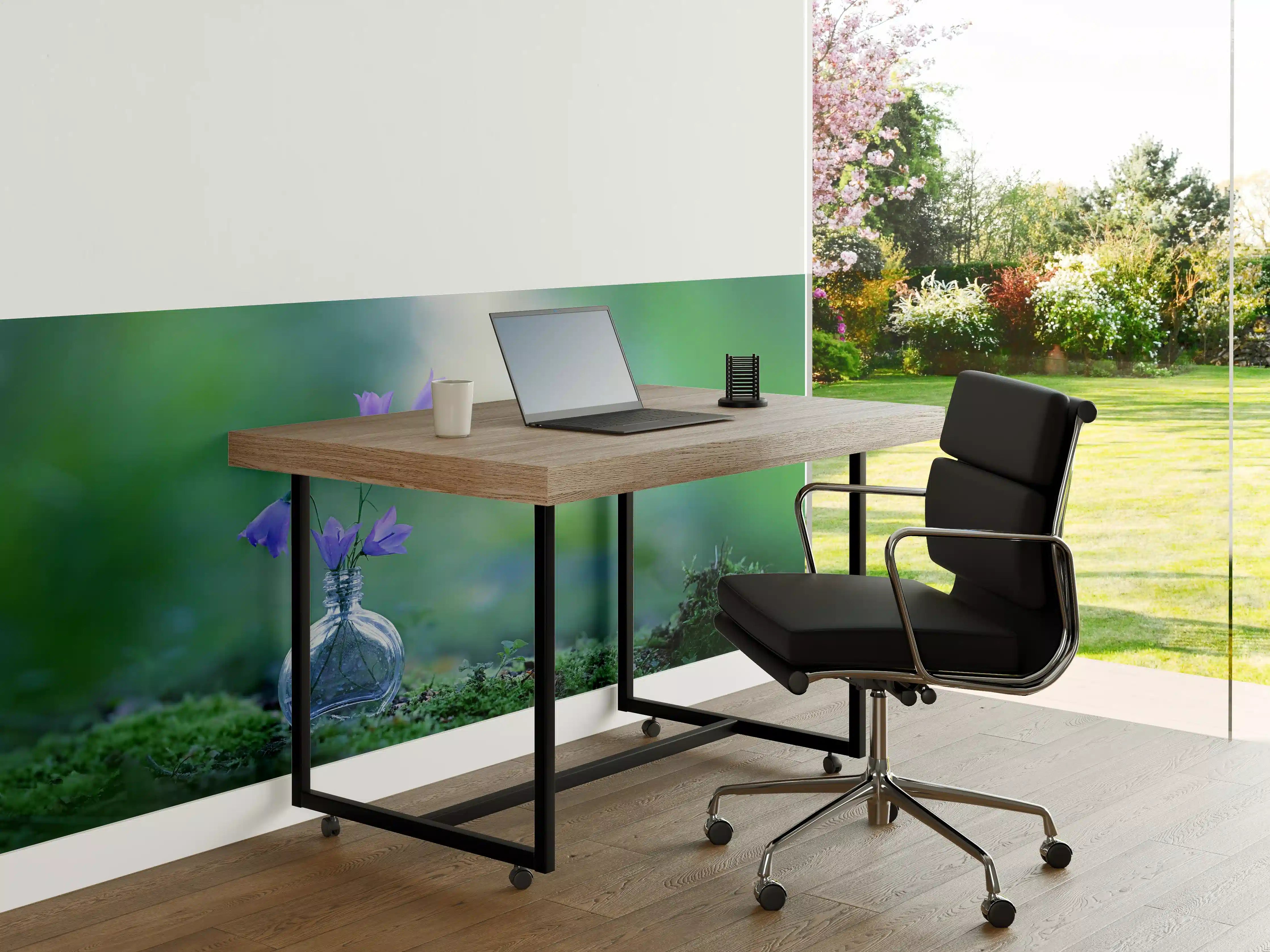Büro Wandgestaltung - Schöne campanula Blumen