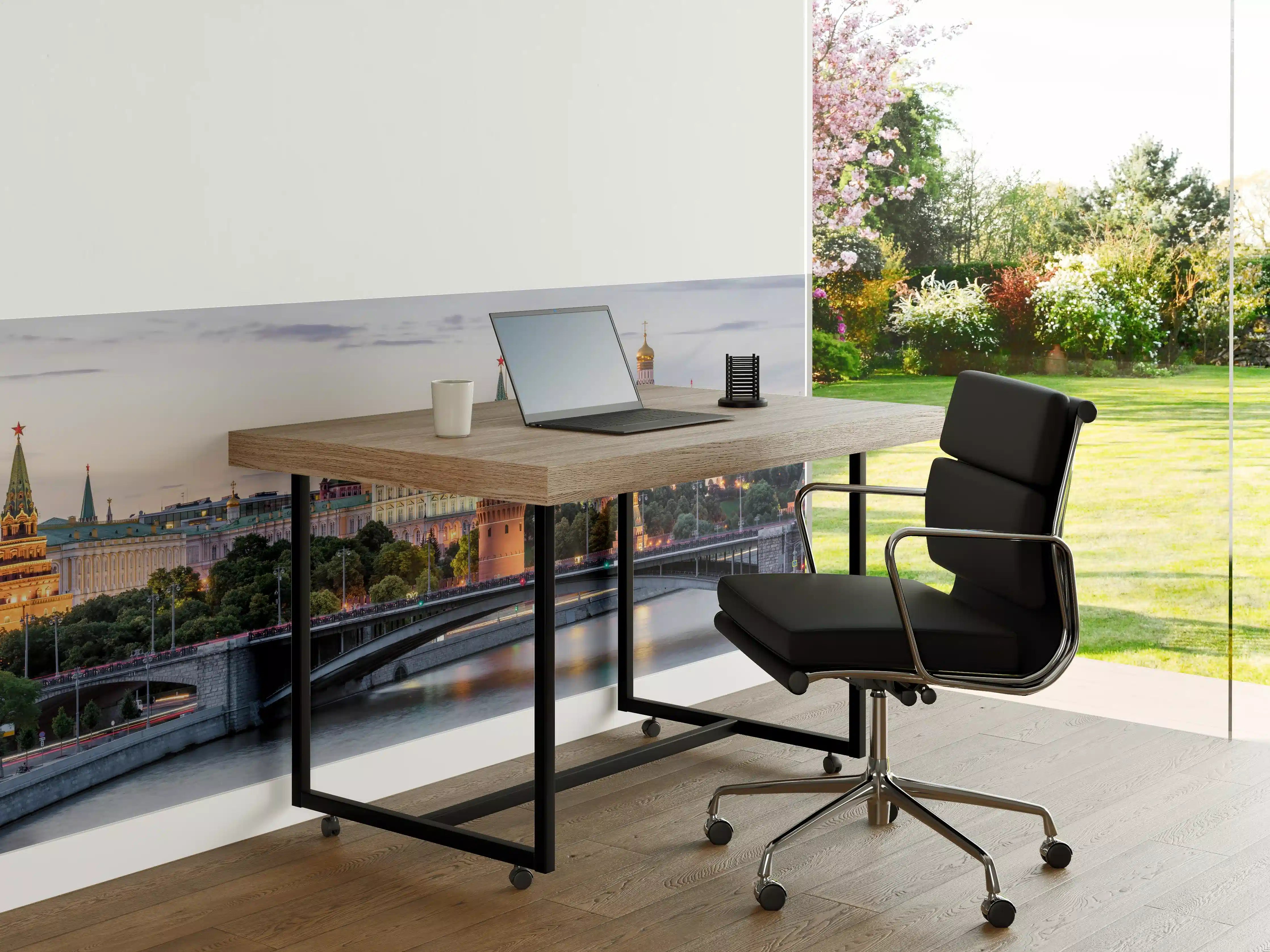 Büro Wandgestaltung - Sicht auf den Kreml in Moskau bei Sonnenuntergang