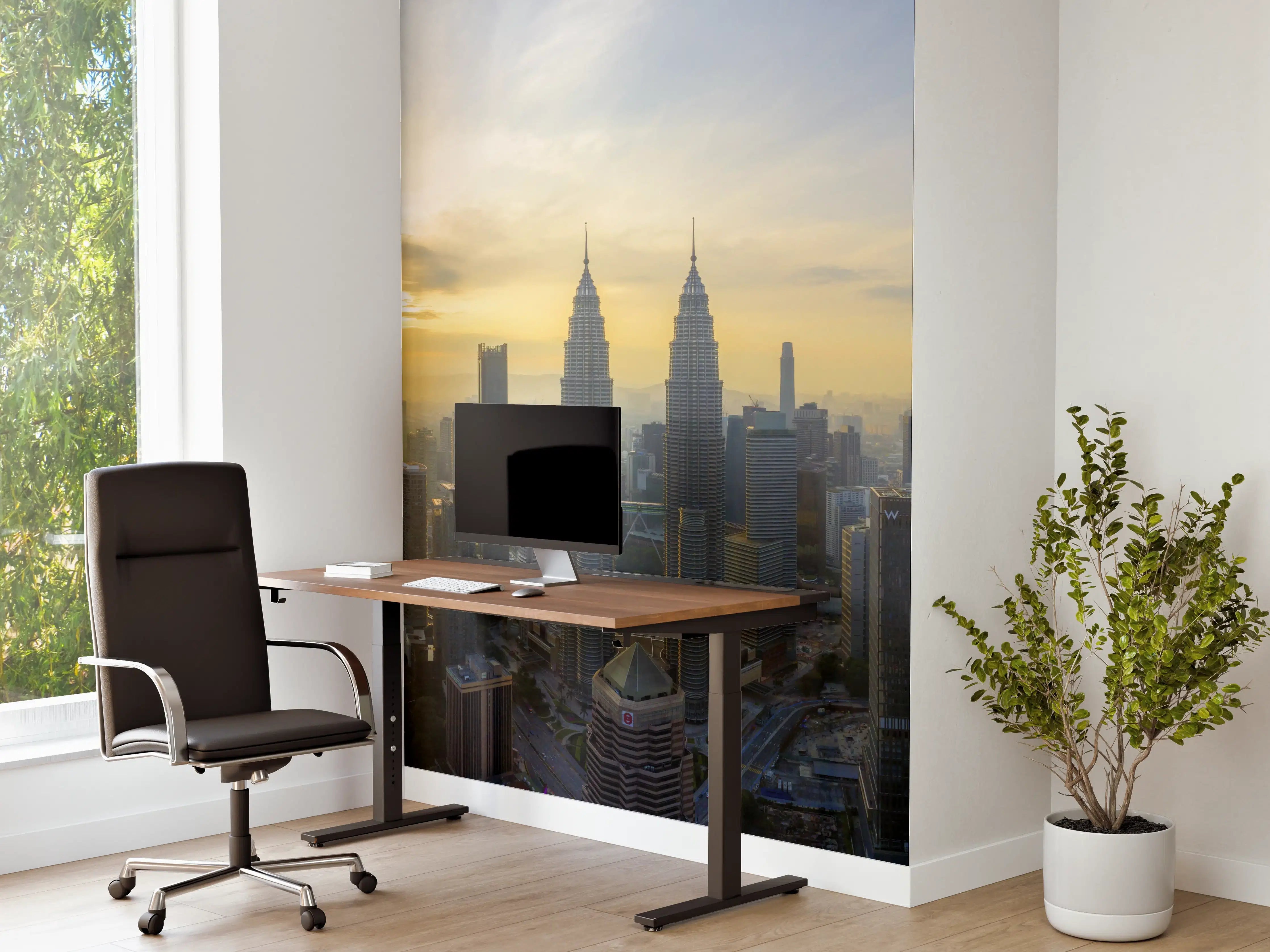 Büro Wandgestaltung - Skyline Kuala Lumpur City