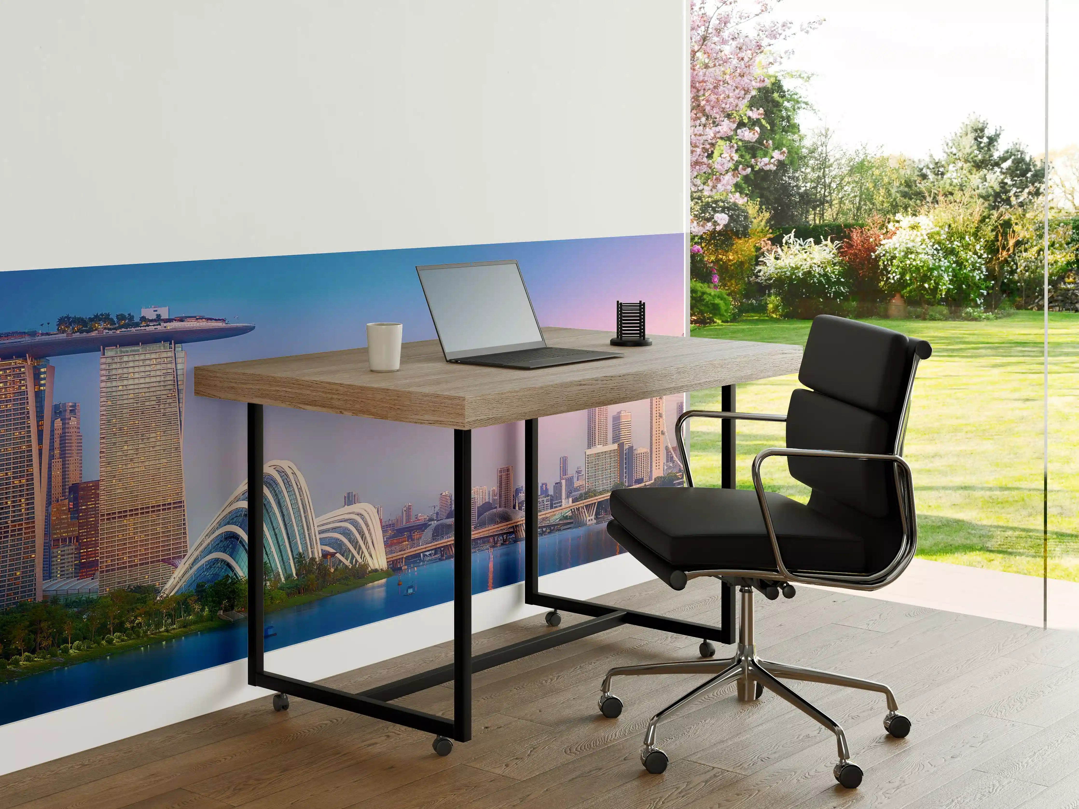 Büro Wandgestaltung - Skyline von Singapur