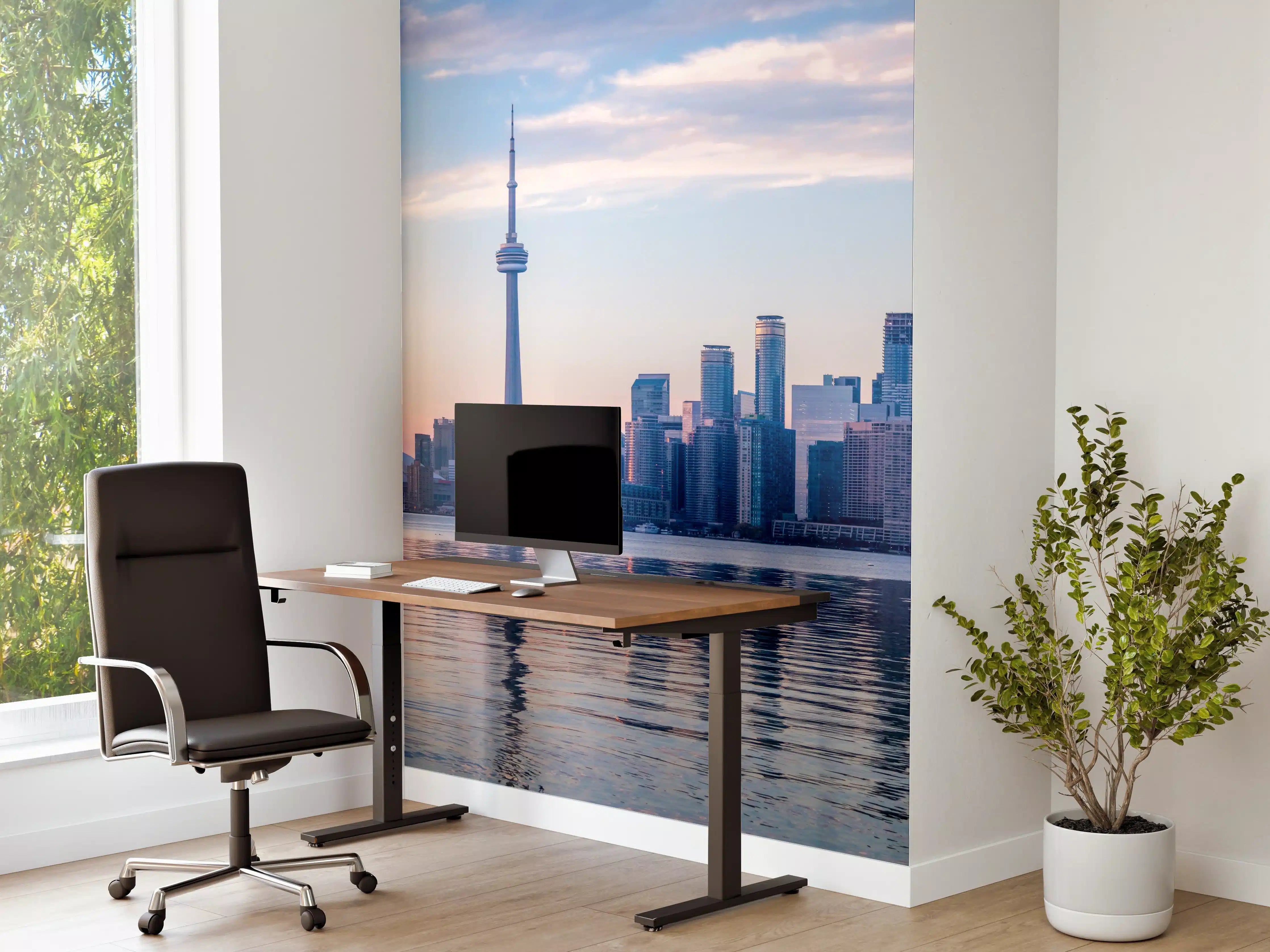 Büro Wandgestaltung - Skyline von Toronto
