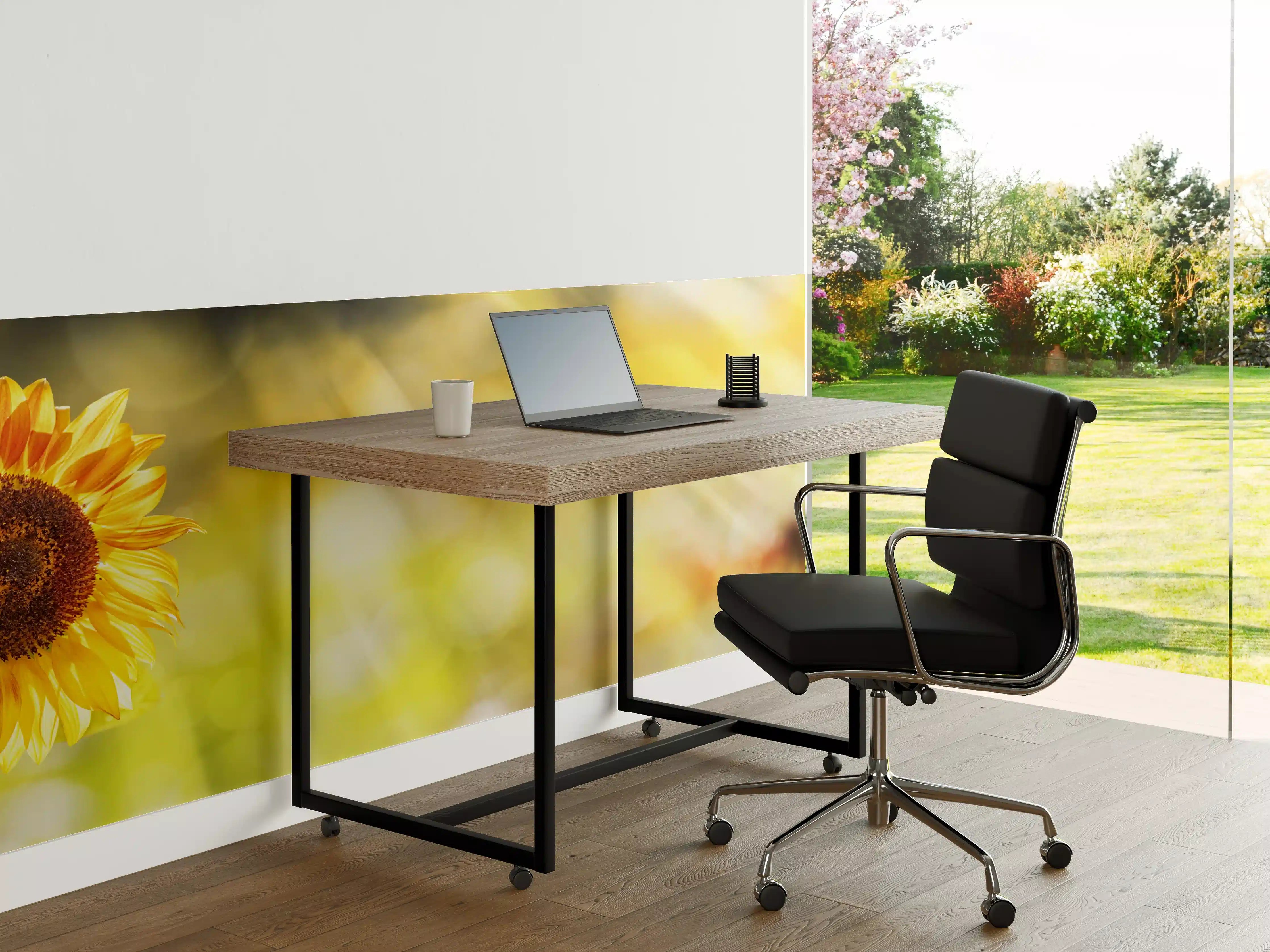 Büro Wandgestaltung - Sonnenblume
