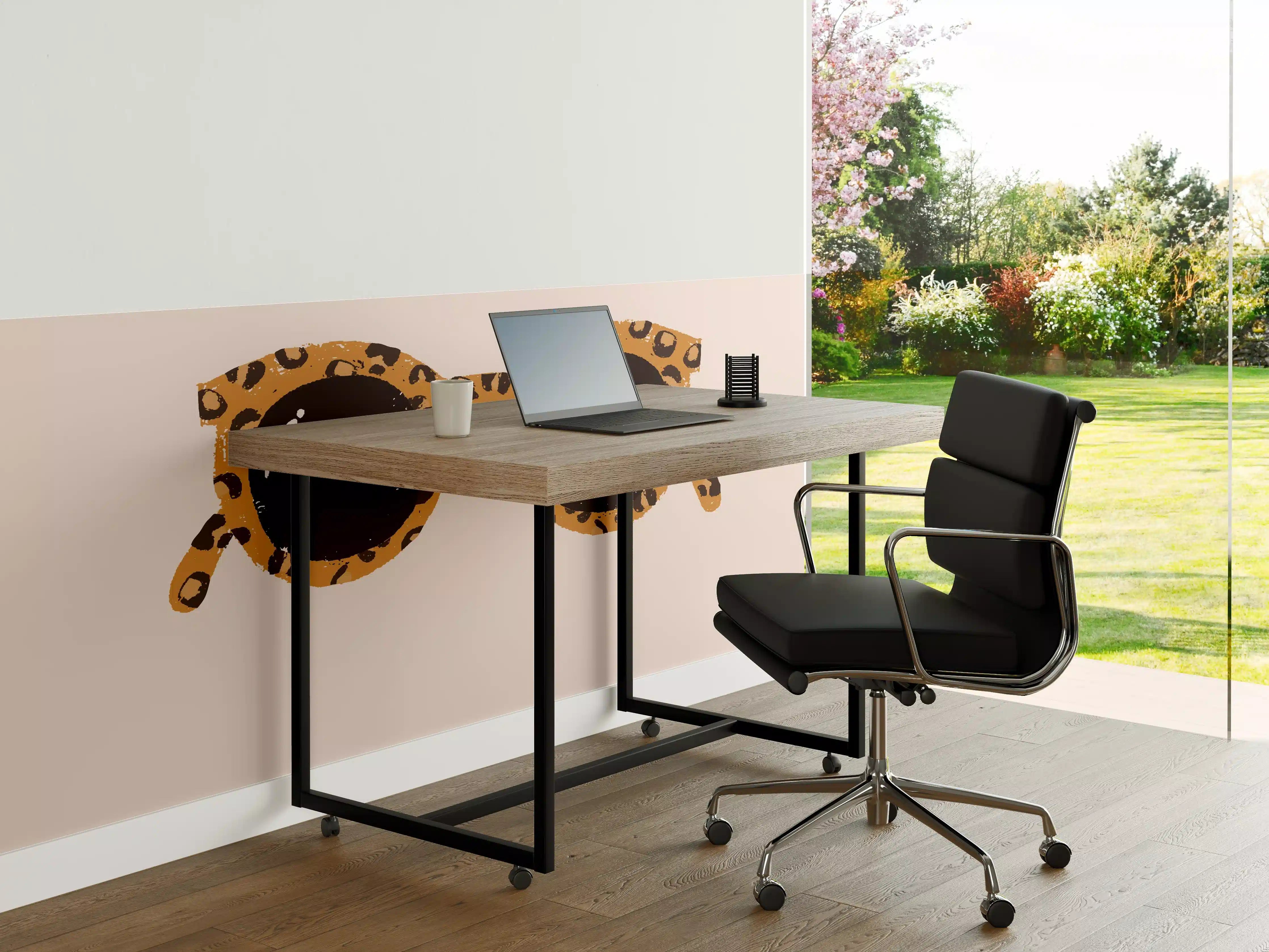 Büro Wandgestaltung - Sonnenbrille - Leopardenmuster