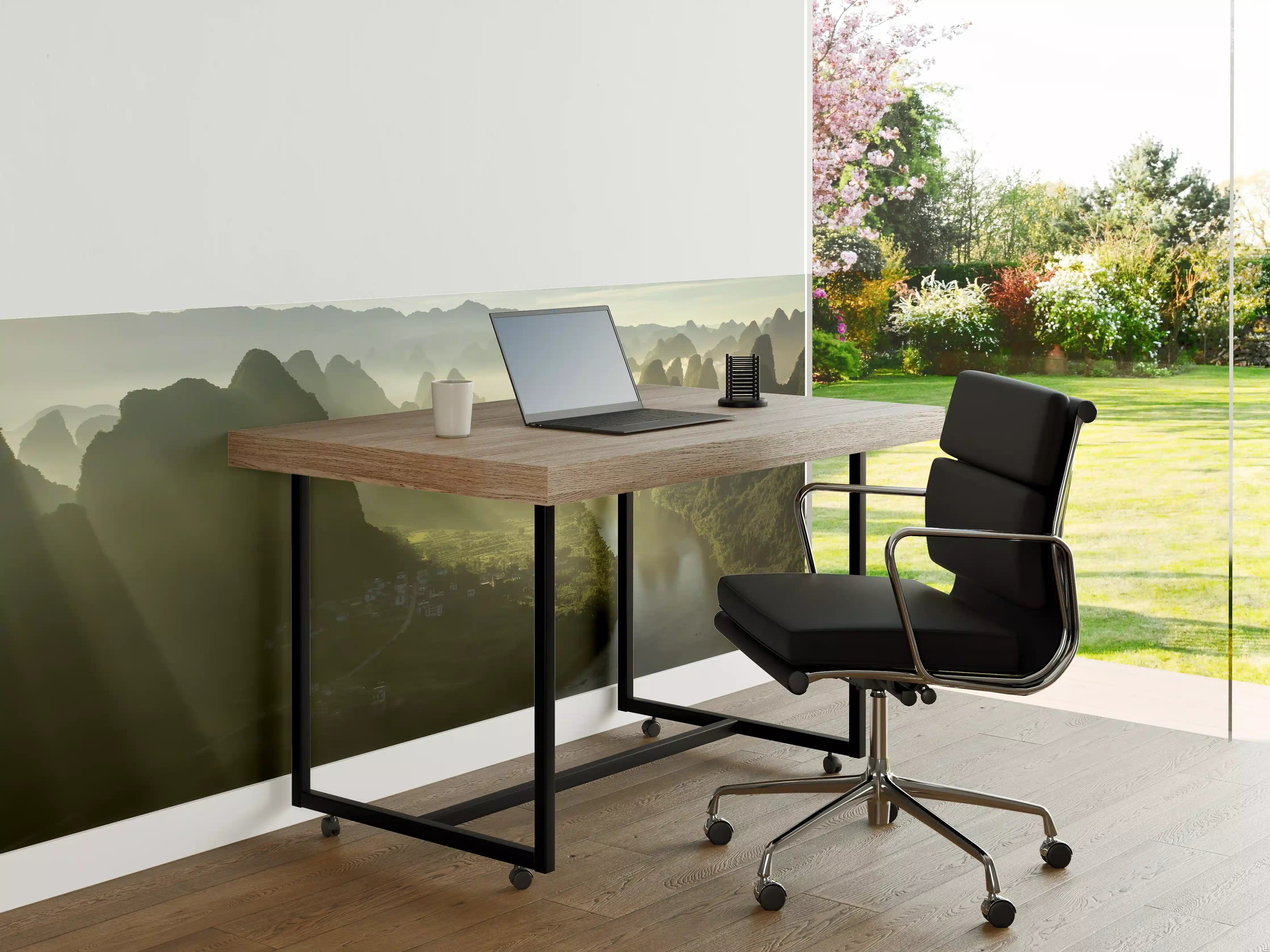 Büro Wandgestaltung - Sonnendurchflutete Li-Flusslandschaft