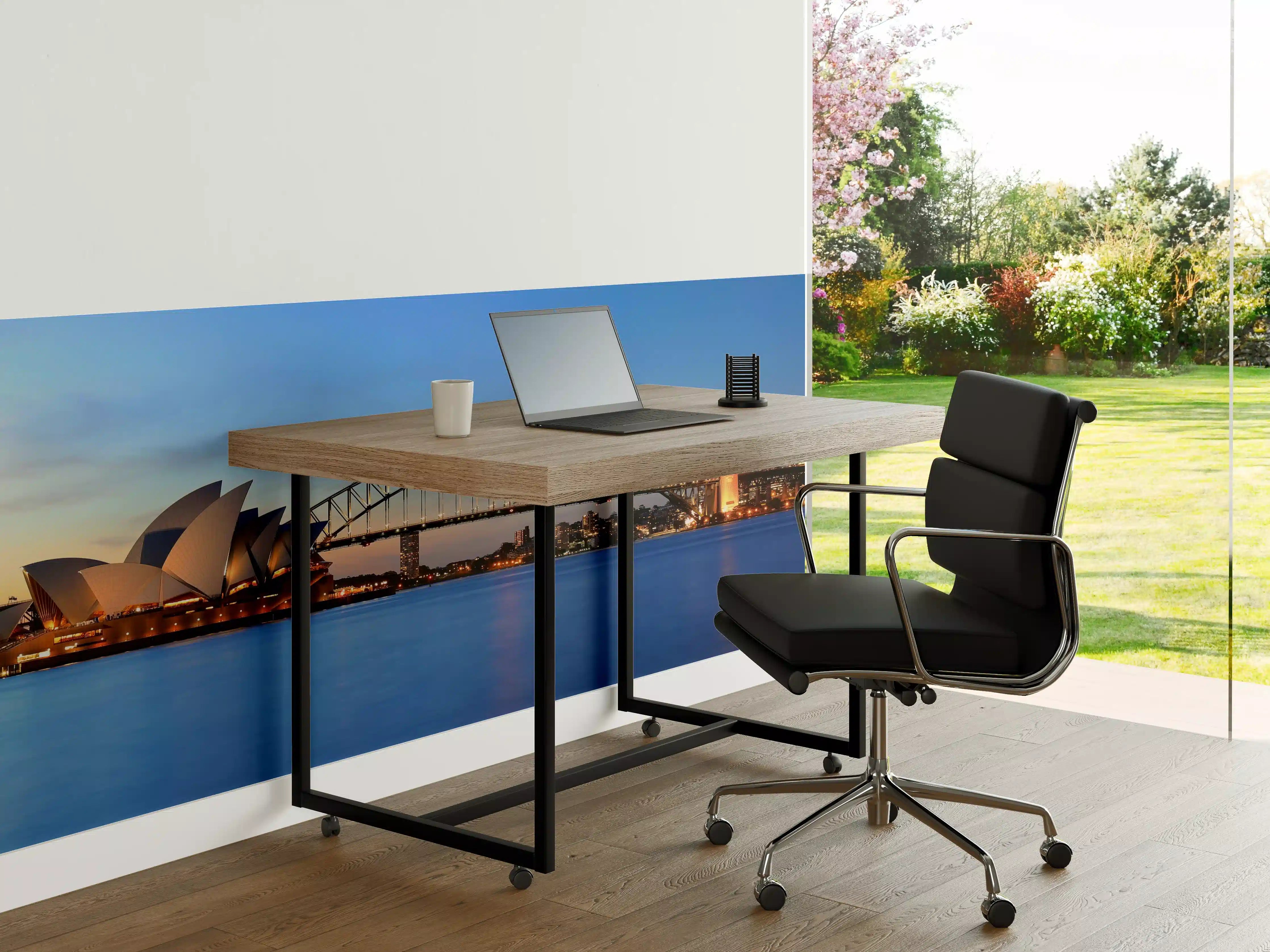 Büro Wandgestaltung - Sonnenlicht auf Sydney: Graue Konturen