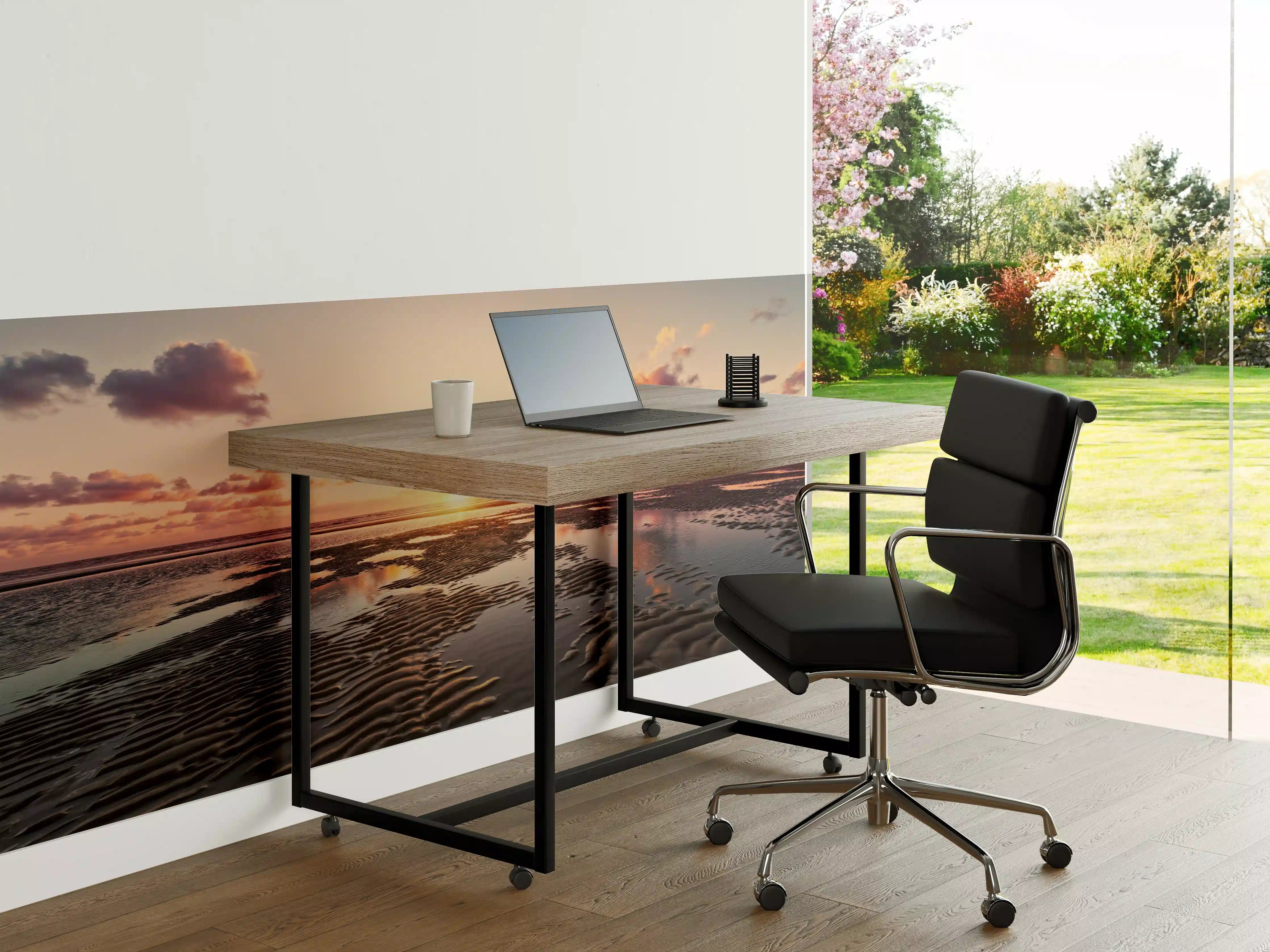 Büro Wandgestaltung - Sonnenuntergang - Nordsee