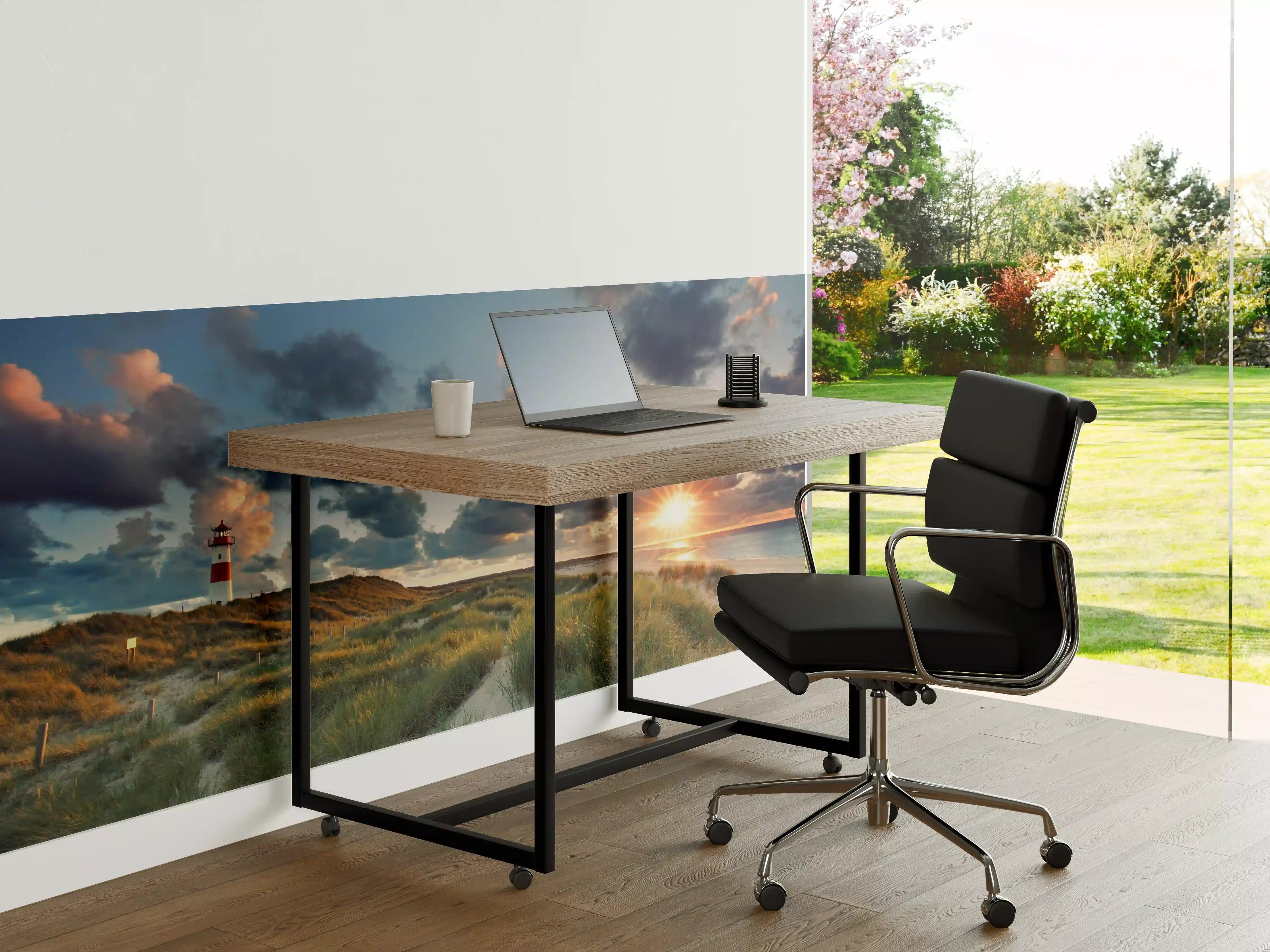Büro Wandgestaltung - Sonnenuntergang Panorama - Sylt