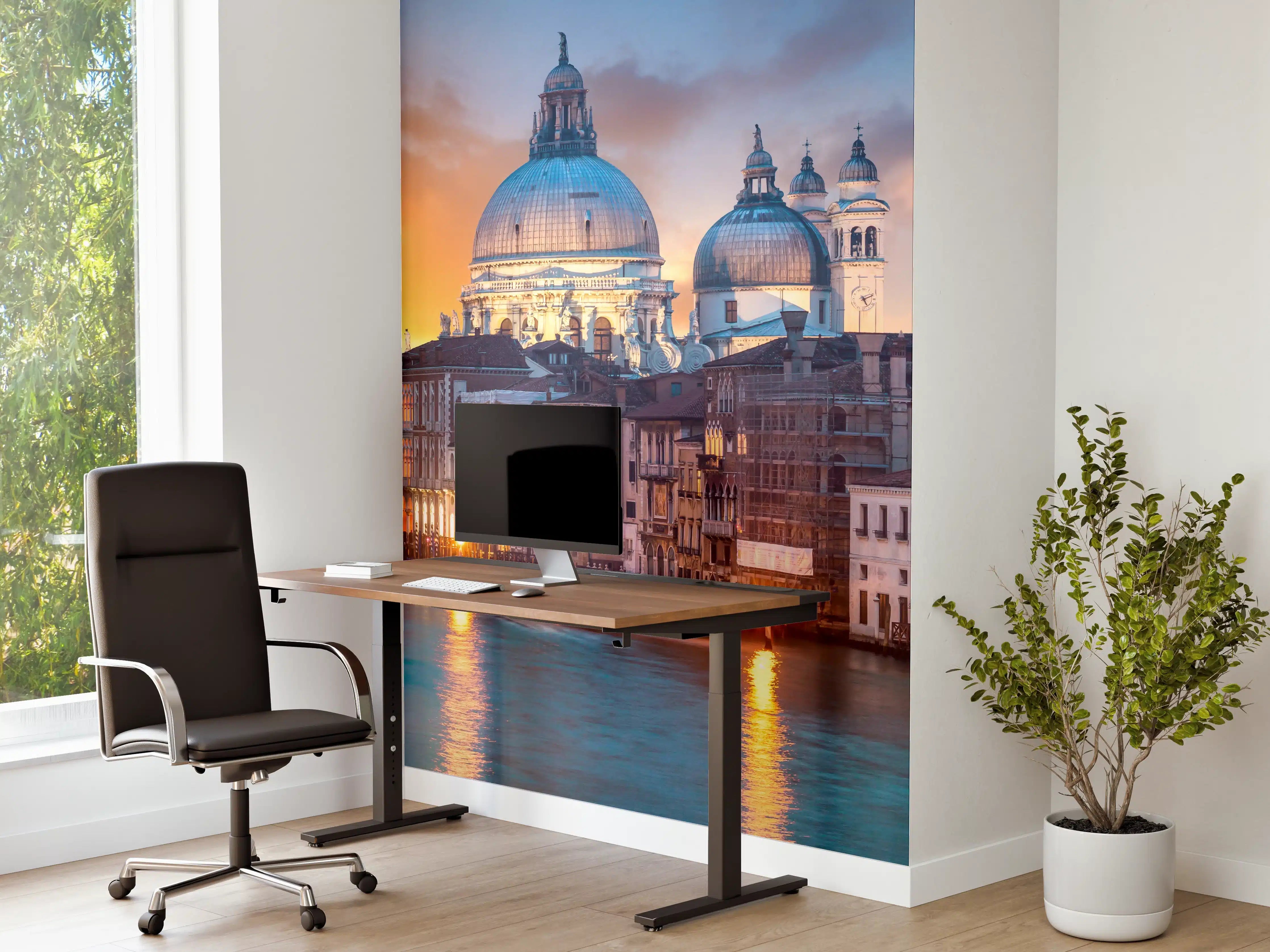 Büro Wandgestaltung - Sonnenuntergang am Canal Grande - Venedig 2