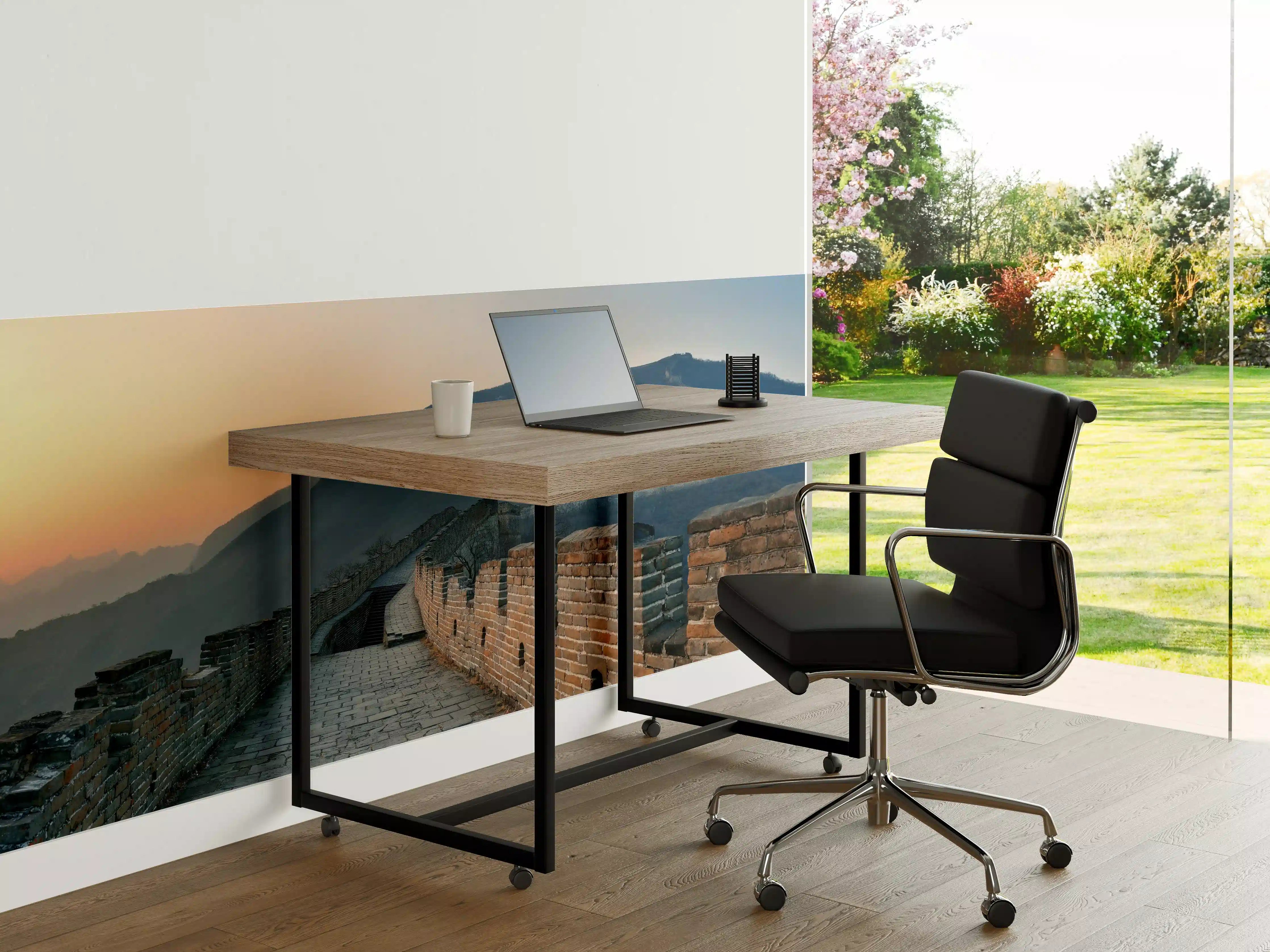 Büro Wandgestaltung - Sonnenuntergang an der Großen Mauer