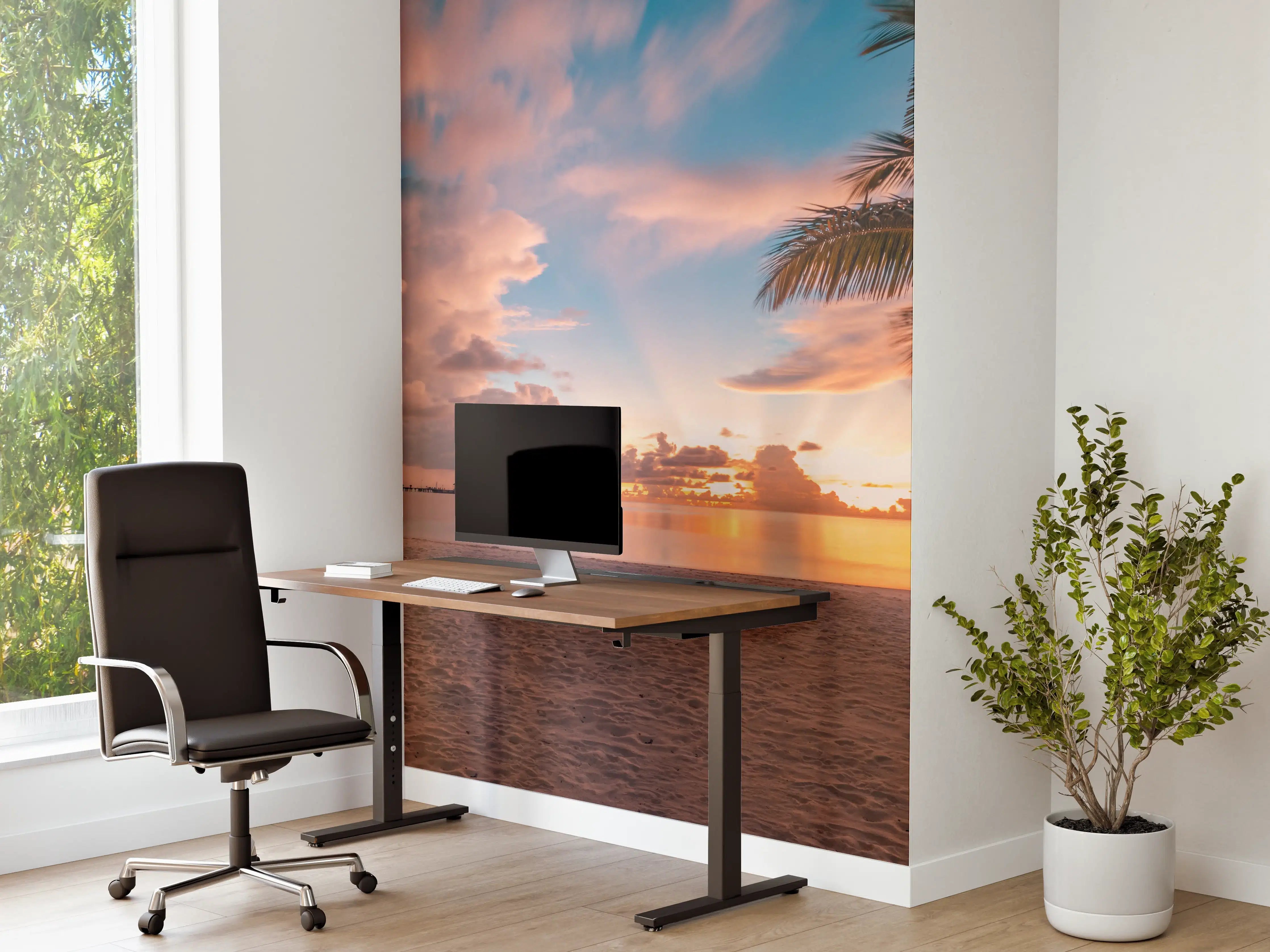 Büro Wandgestaltung - Sonnenuntergang in Rivera Maya