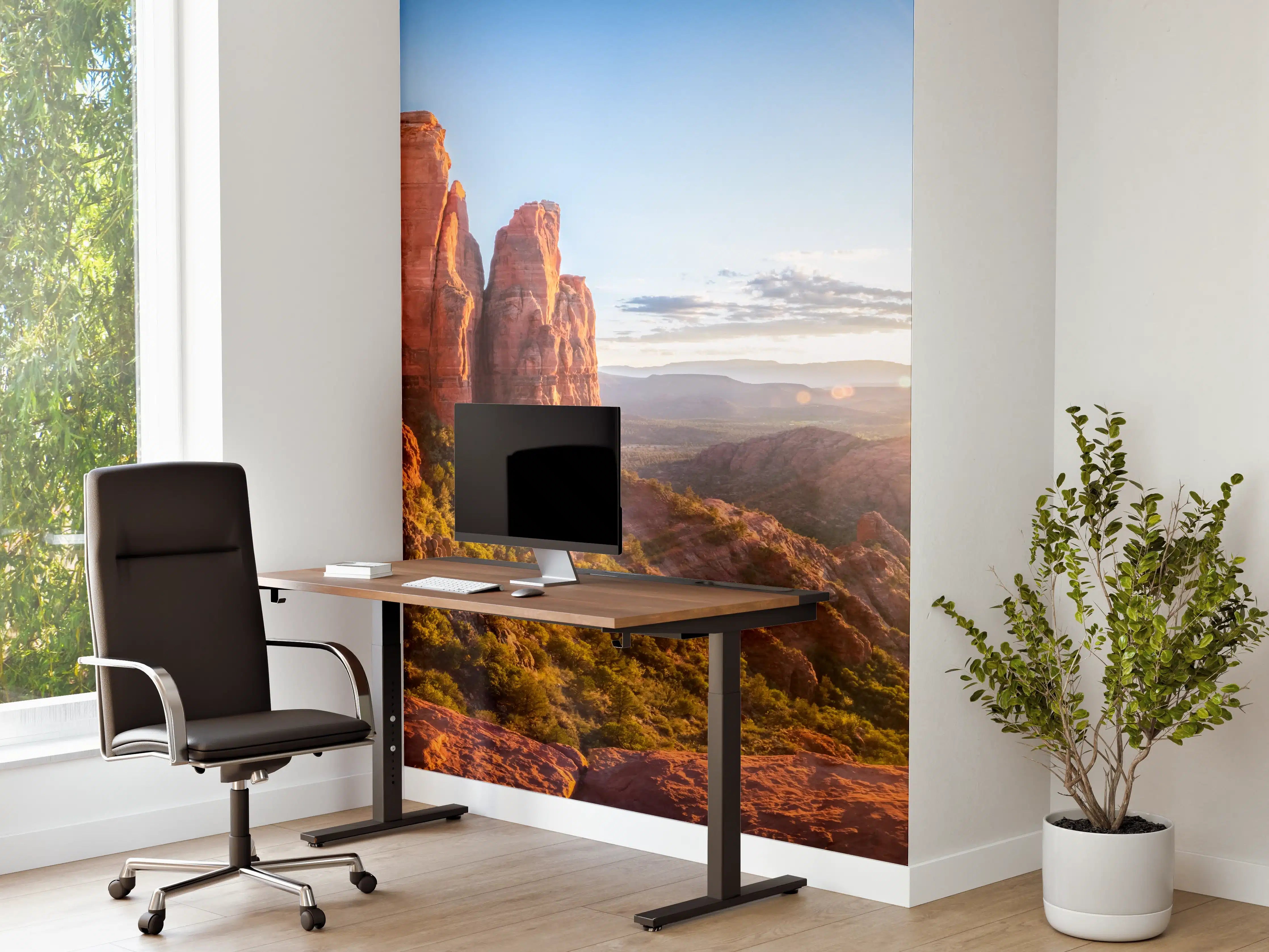 Büro Wandgestaltung - Sonnenuntergang in Sedona