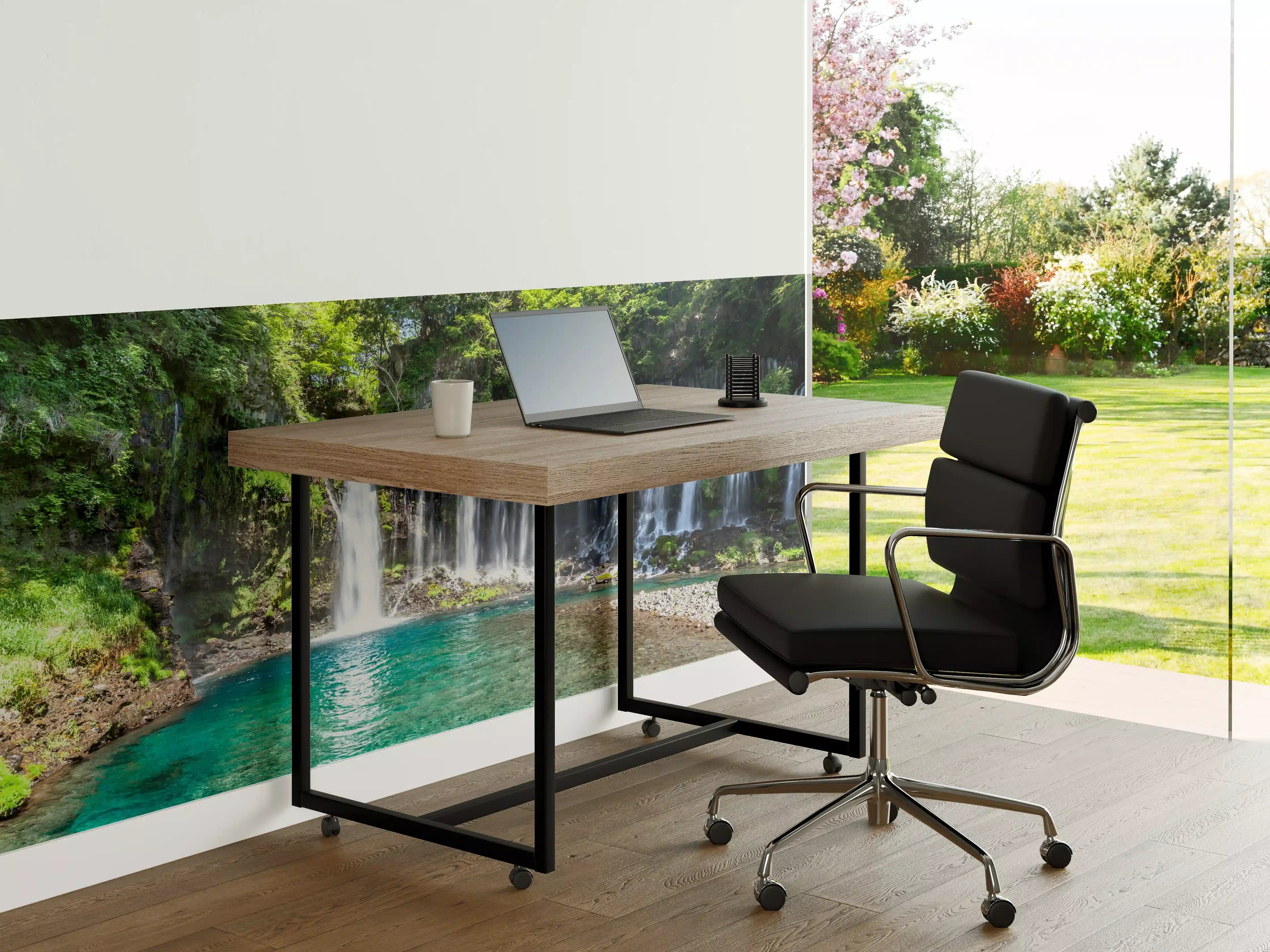 Büro Wandgestaltung - Sonniger Shiraito-Wasserfall