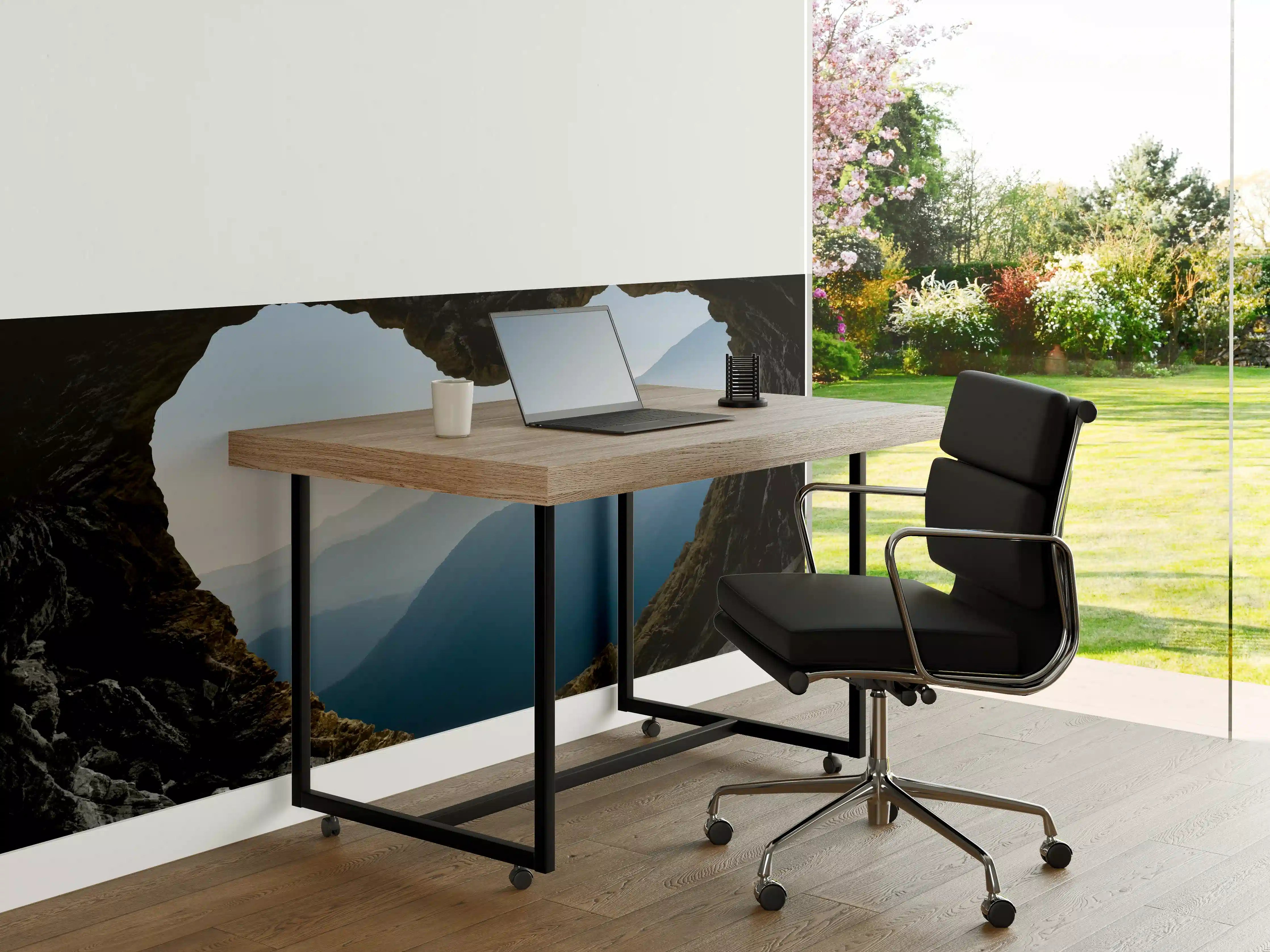 Büro Wandgestaltung - Spektakuläre und mystische Gebirgsschicht