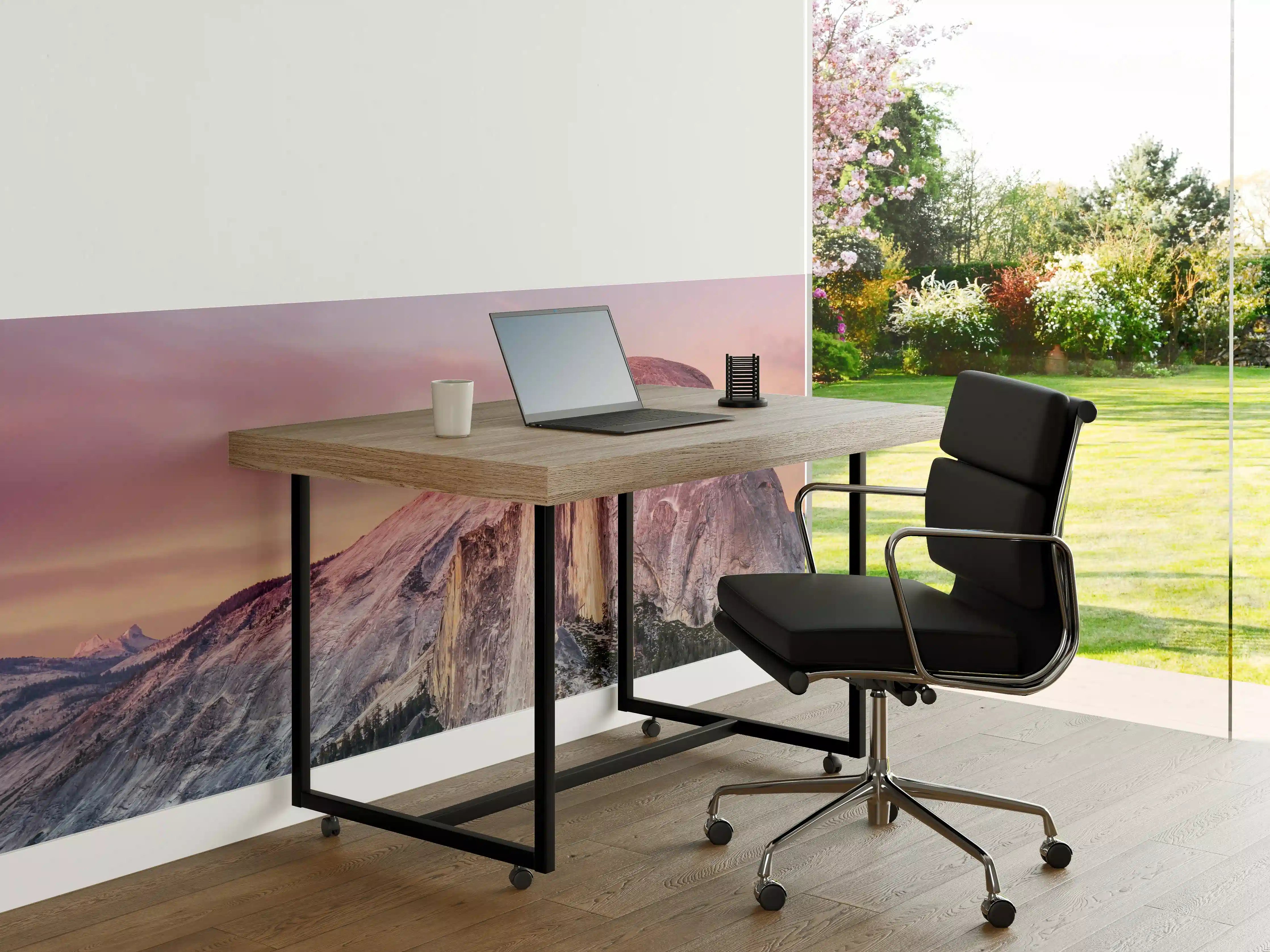 Büro Wandgestaltung - Spektakulärer Berggipfel bei Sonnenuntergang