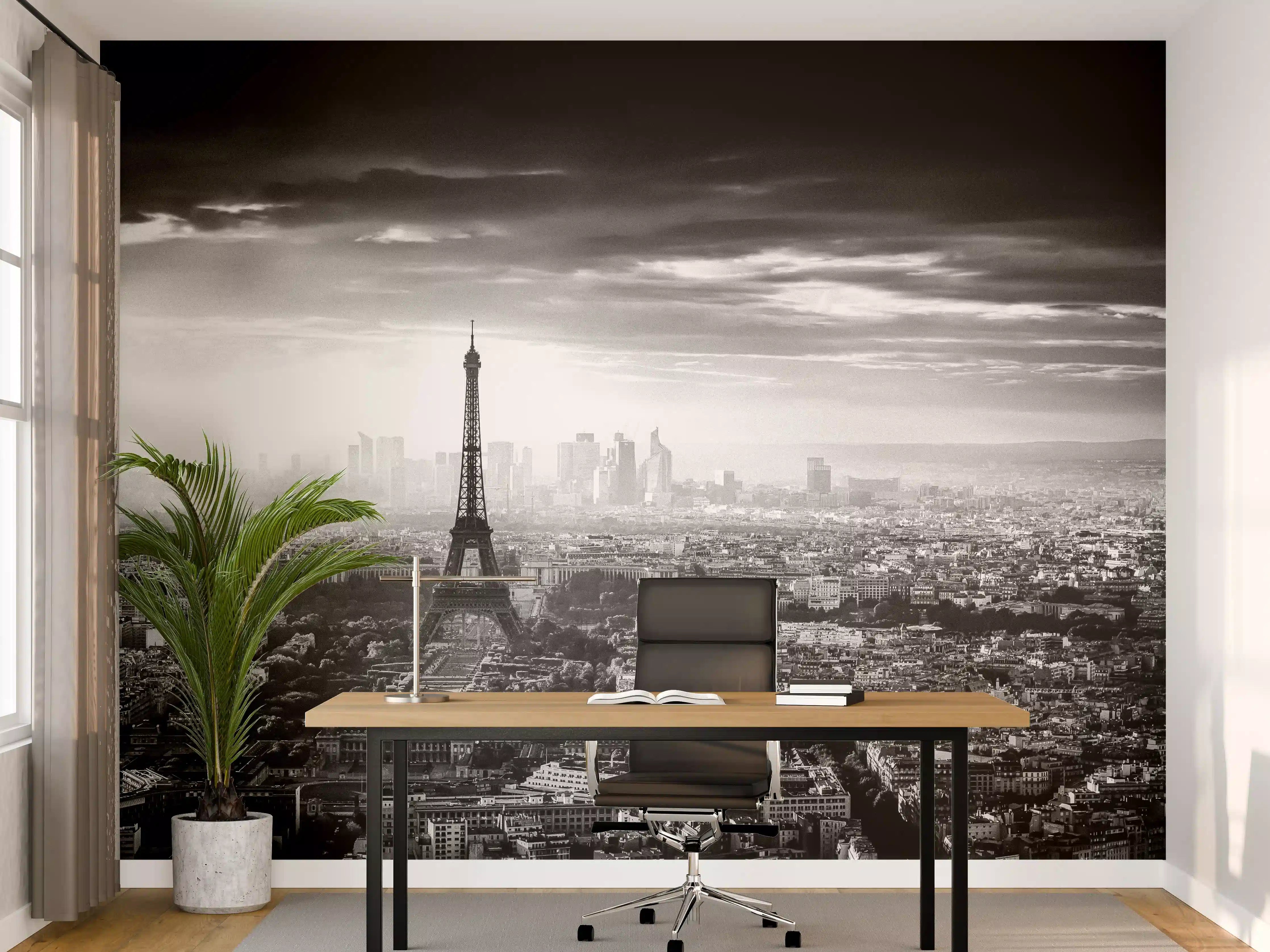 Büro Wandgestaltung - Stadtbild - Paris, Frankreich