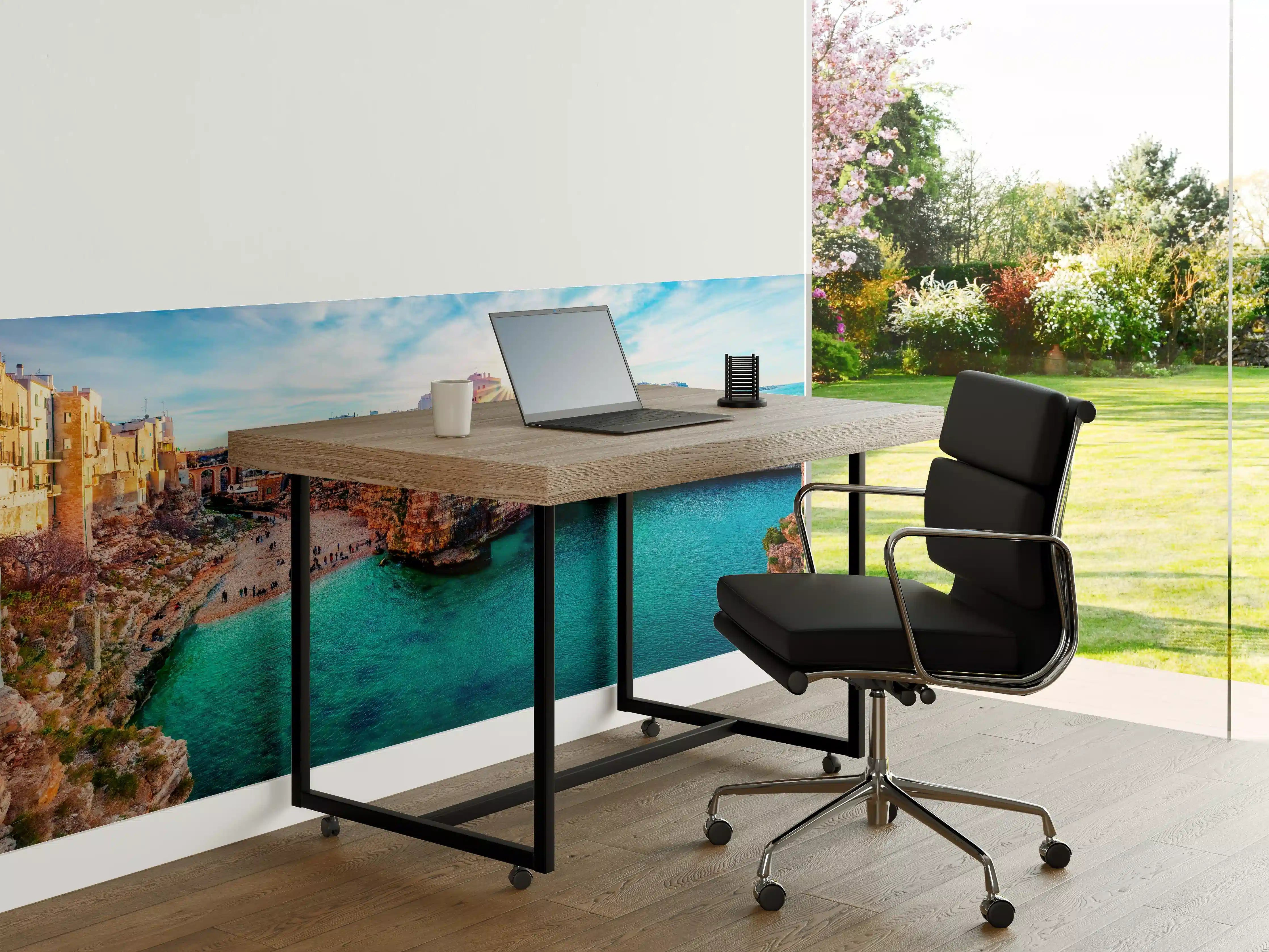 Büro Wandgestaltung - Stadtbild von Polignano a Mare