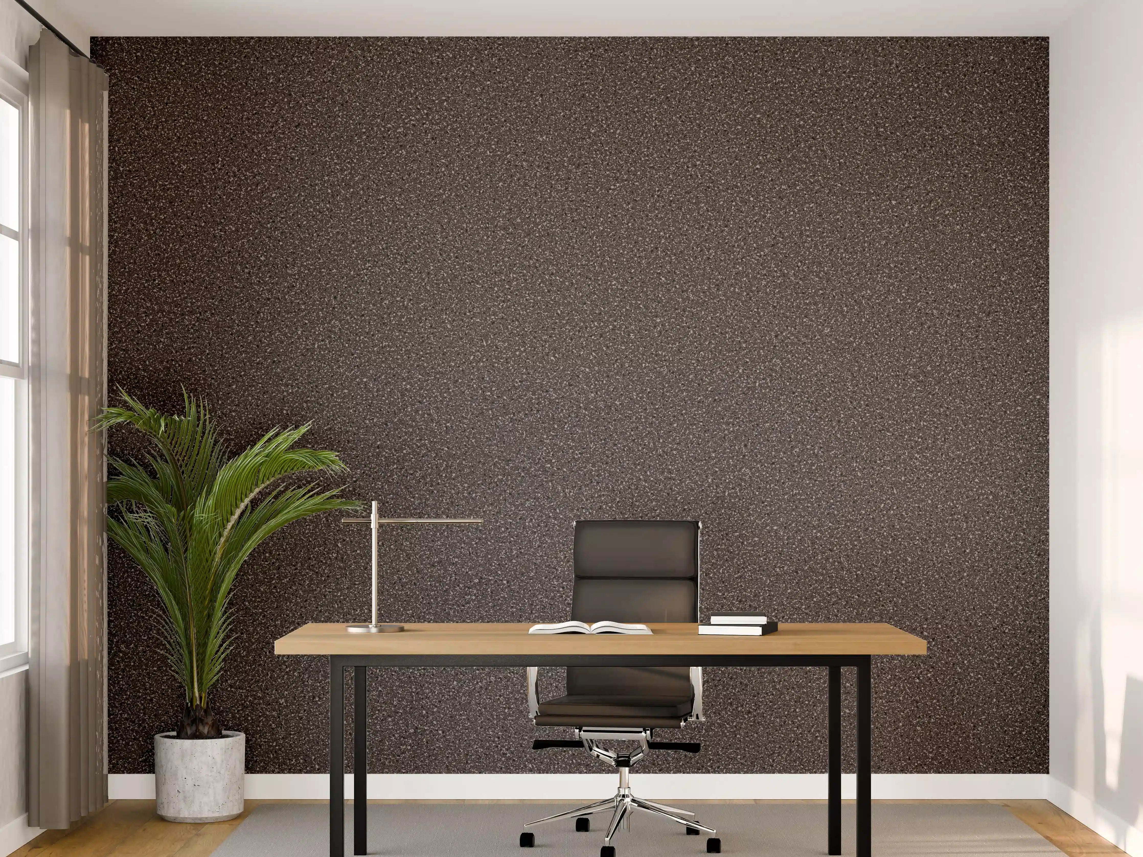 Büro Wandgestaltung - Stein Boden und Wand Muster aus Granit
