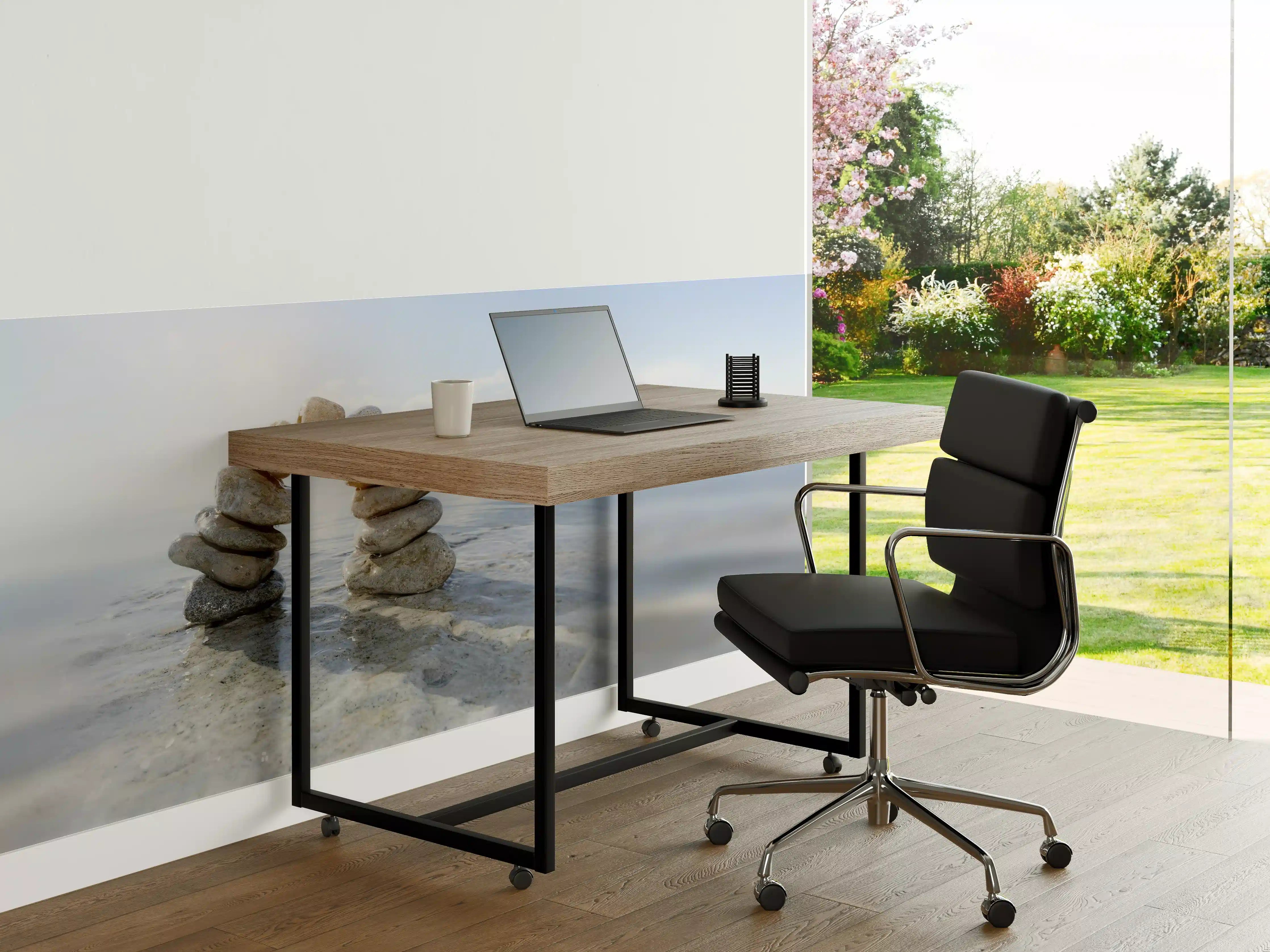 Büro Wandgestaltung - Steinbogen im Wasser