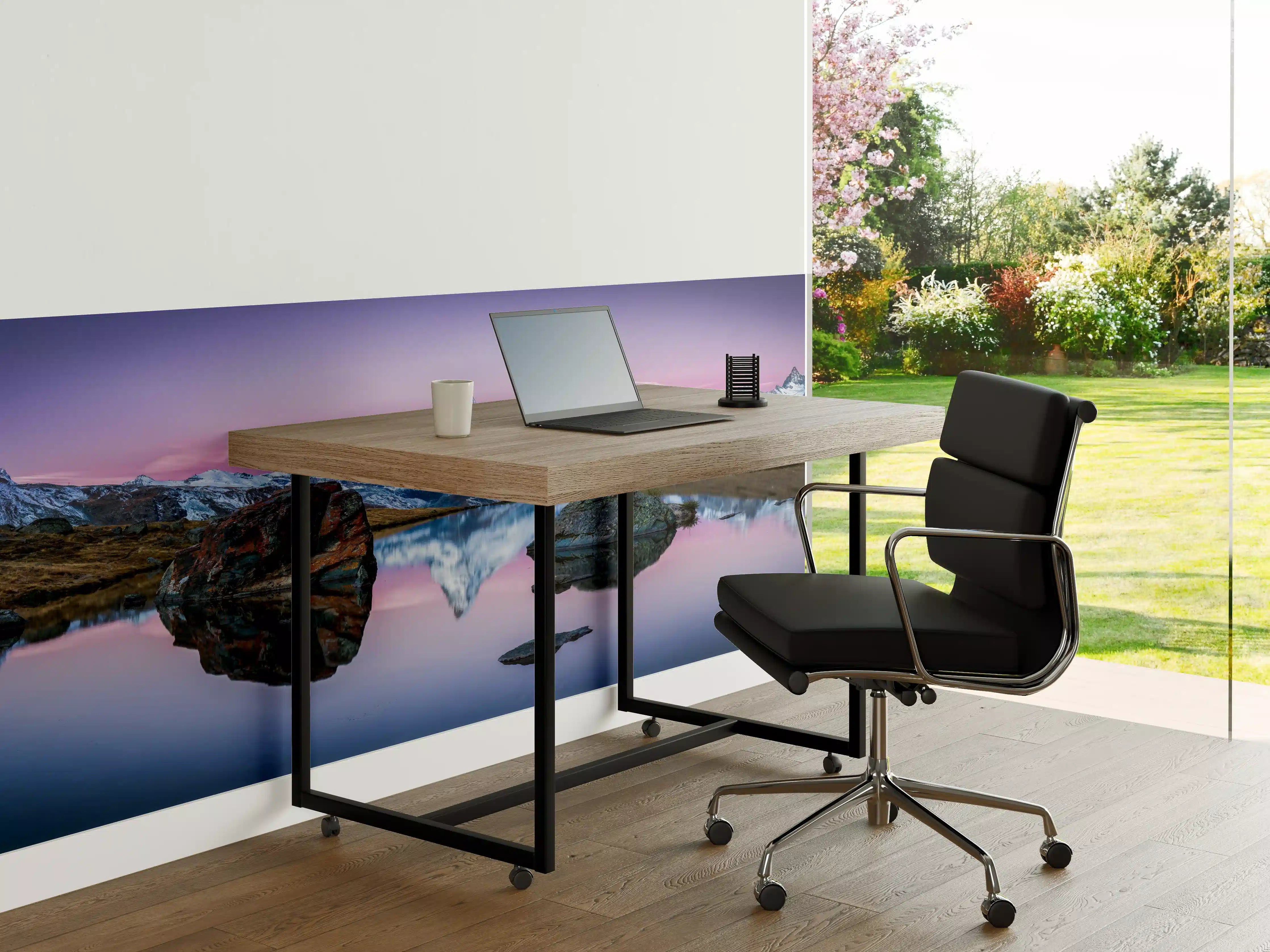 Büro Wandgestaltung - Stellisee in Schweiz - Matterhorn Panorama