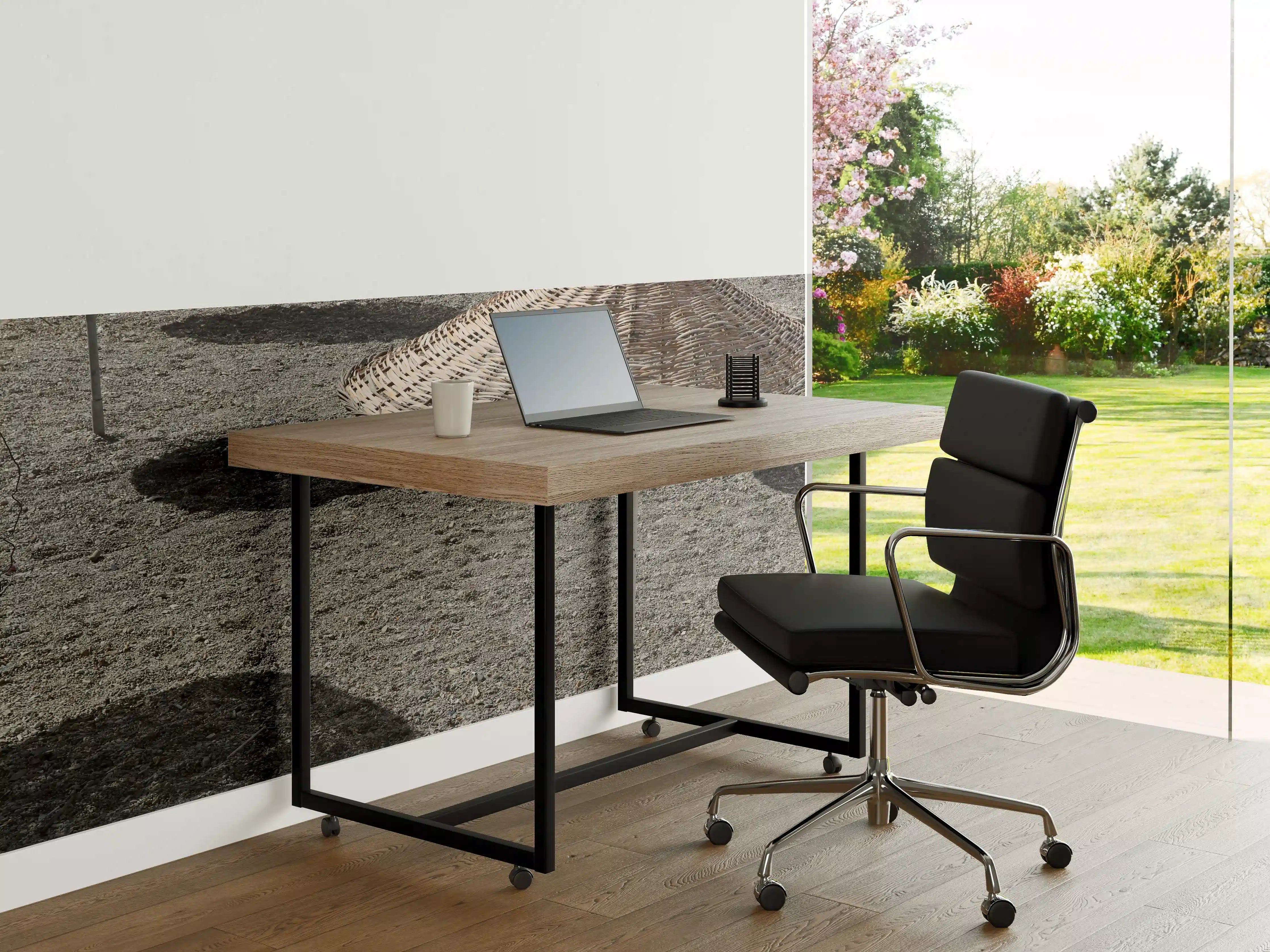 Büro Wandgestaltung - Strandidylle mit Schattenplätzen