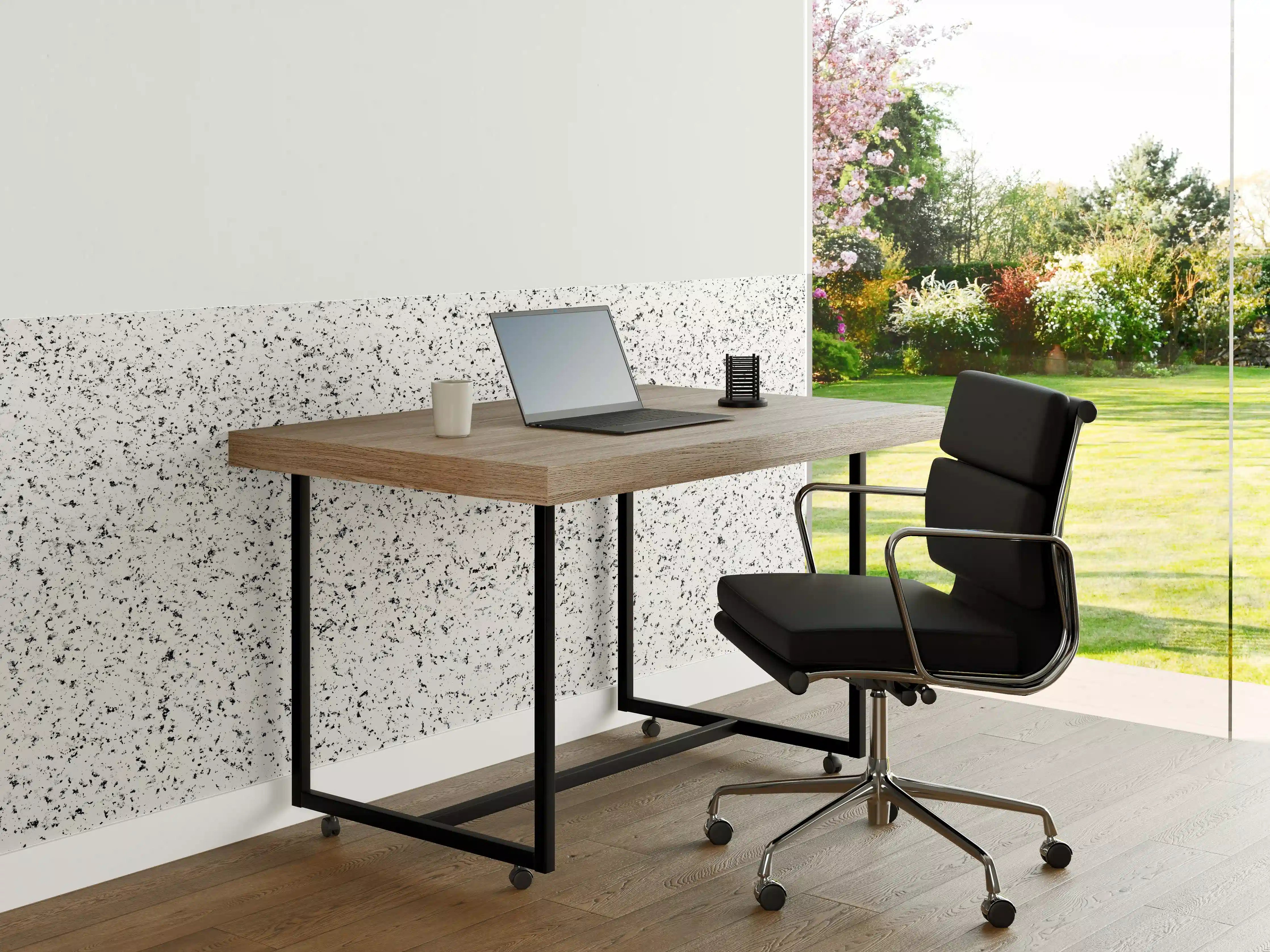 Büro Wandgestaltung - Terrazzo Granit Textur