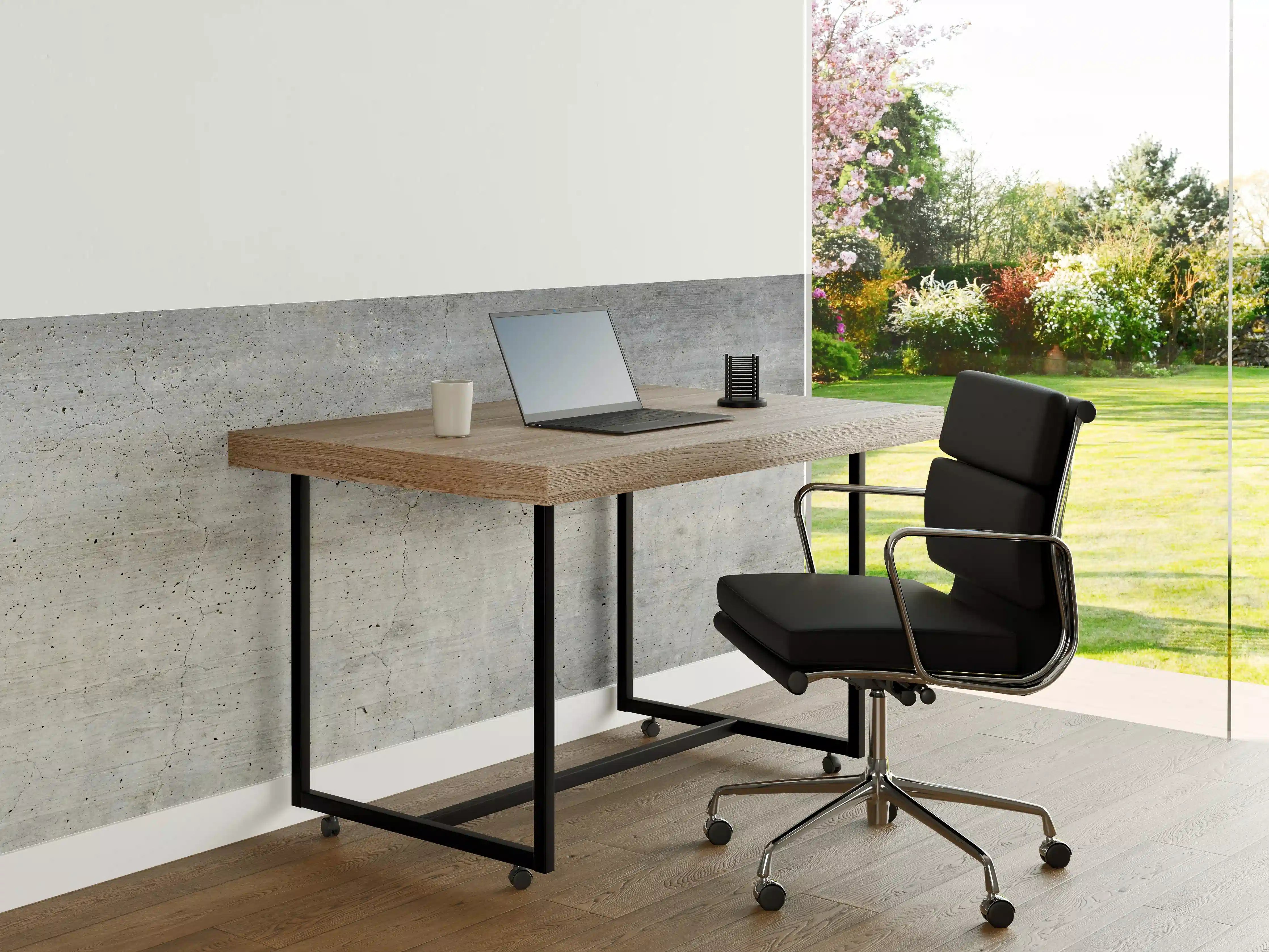 Büro Wandgestaltung - Textur einer alten grauen Betonwand