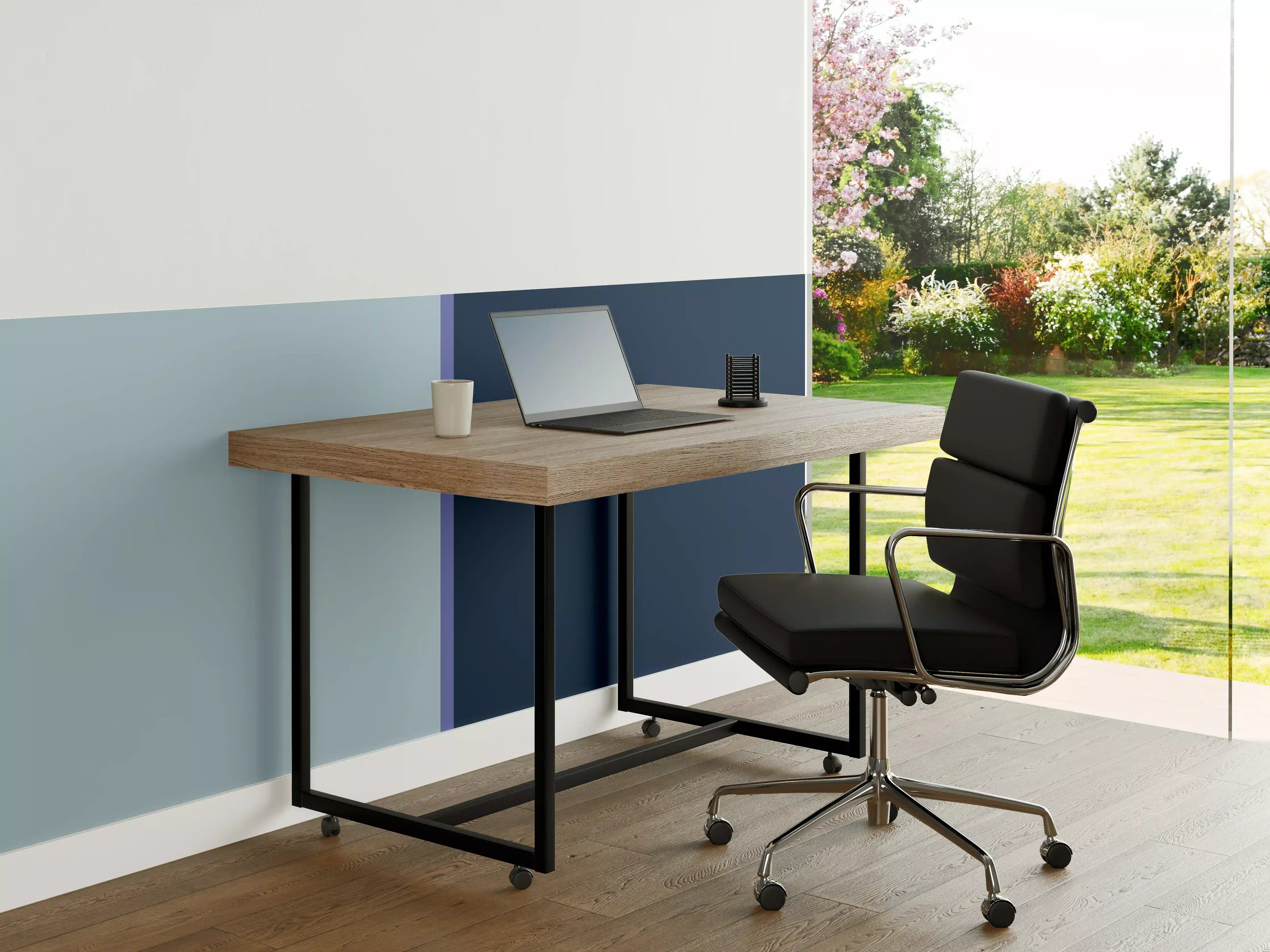 Büro Wandgestaltung - The Blues - Easy Vertical - Blueberry