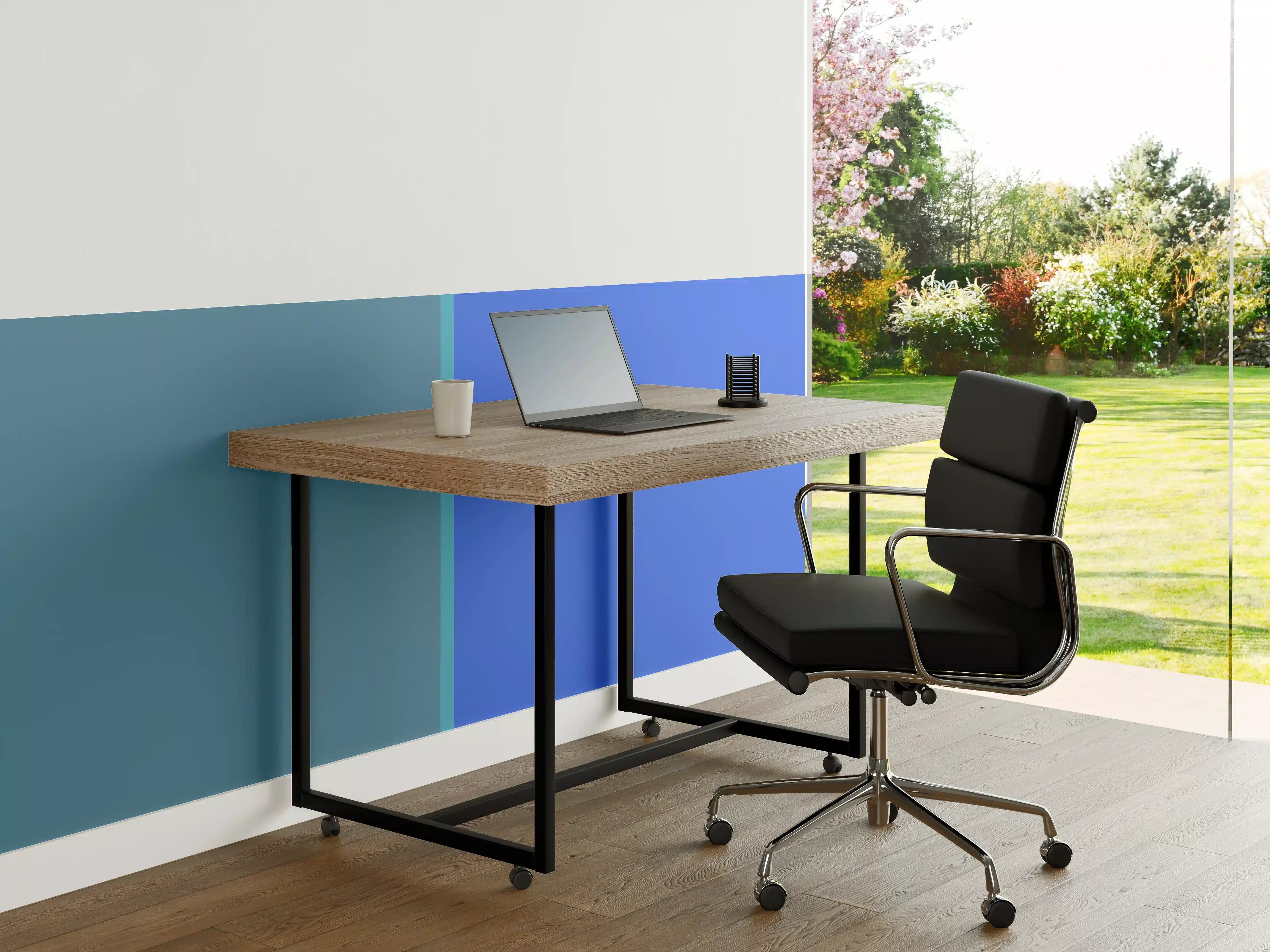 Büro Wandgestaltung - The Blues - Easy Vertical - Cornflower