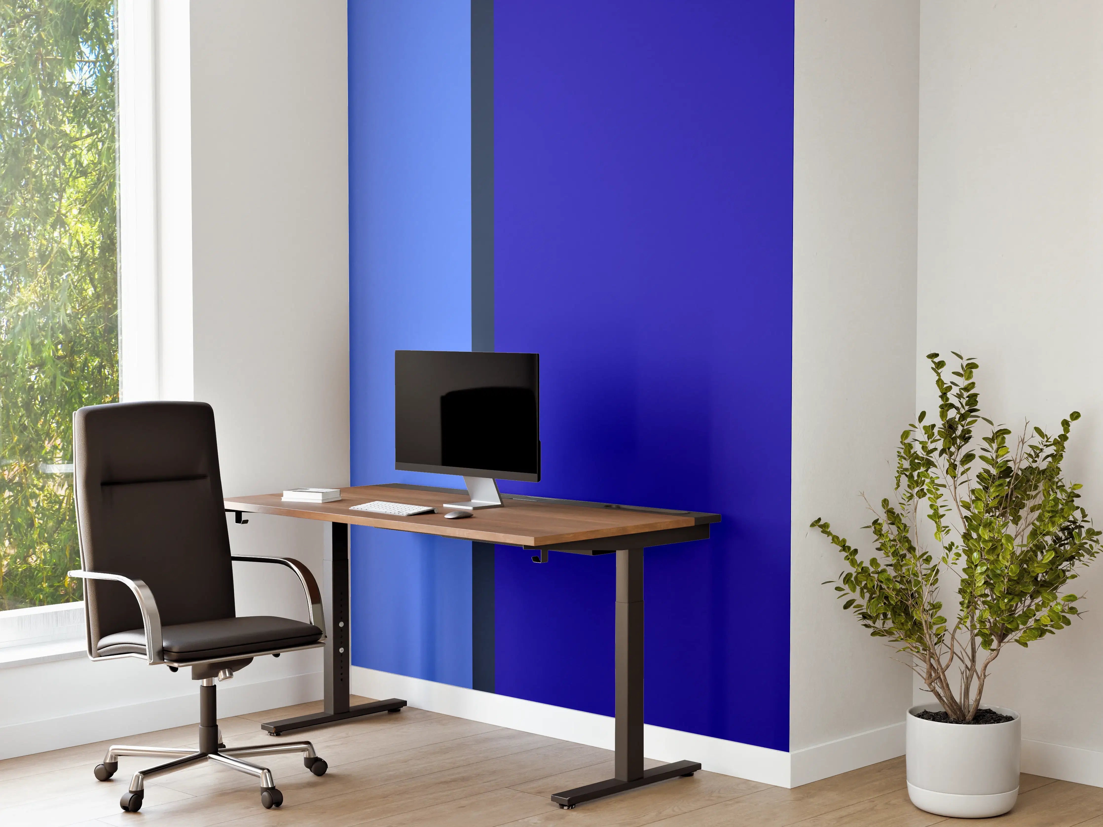 Büro Wandgestaltung - The Blues - Easy Vertical - Waterfall