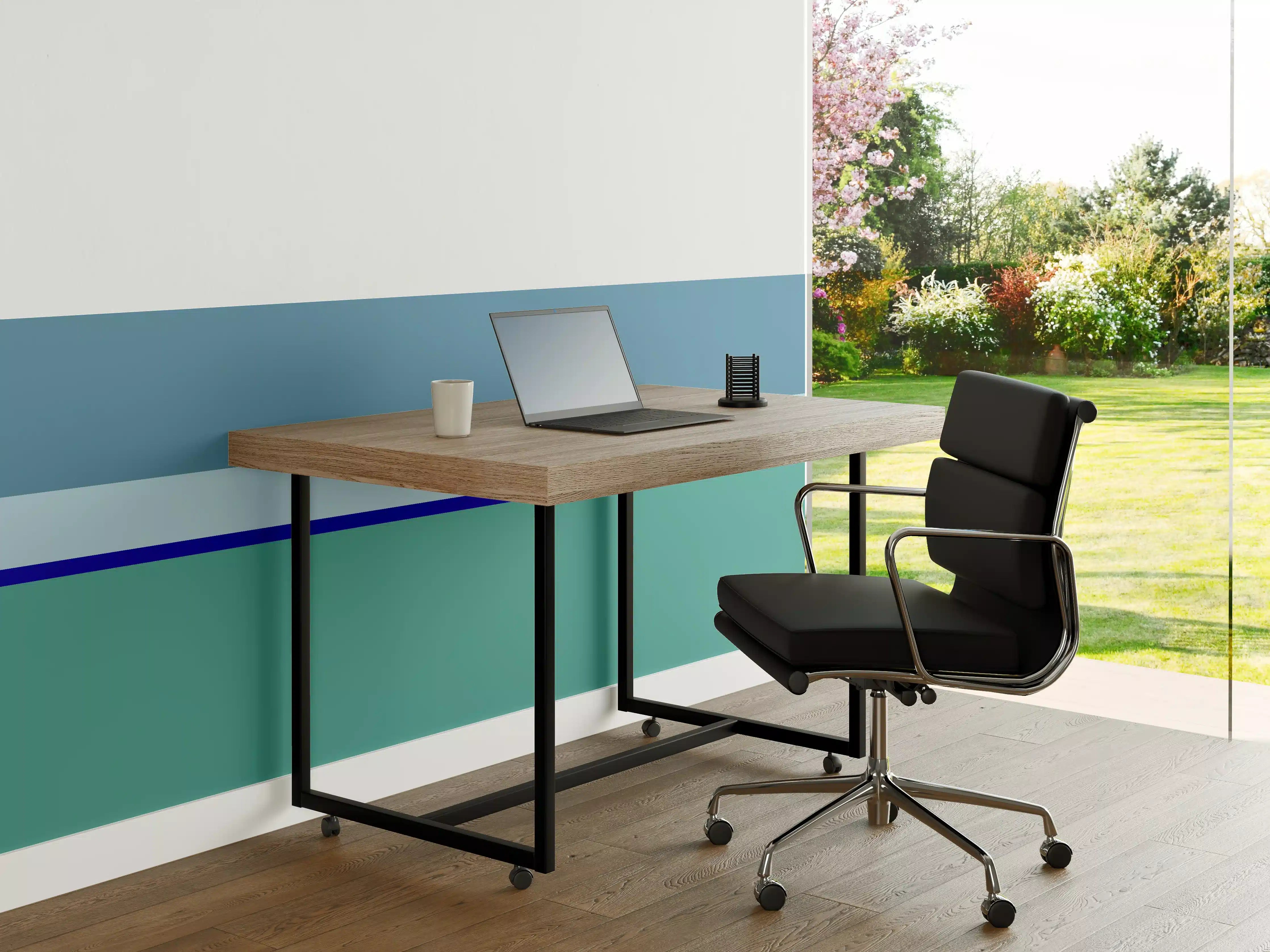 Büro Wandgestaltung - The Blues - Horizontal - Ocean