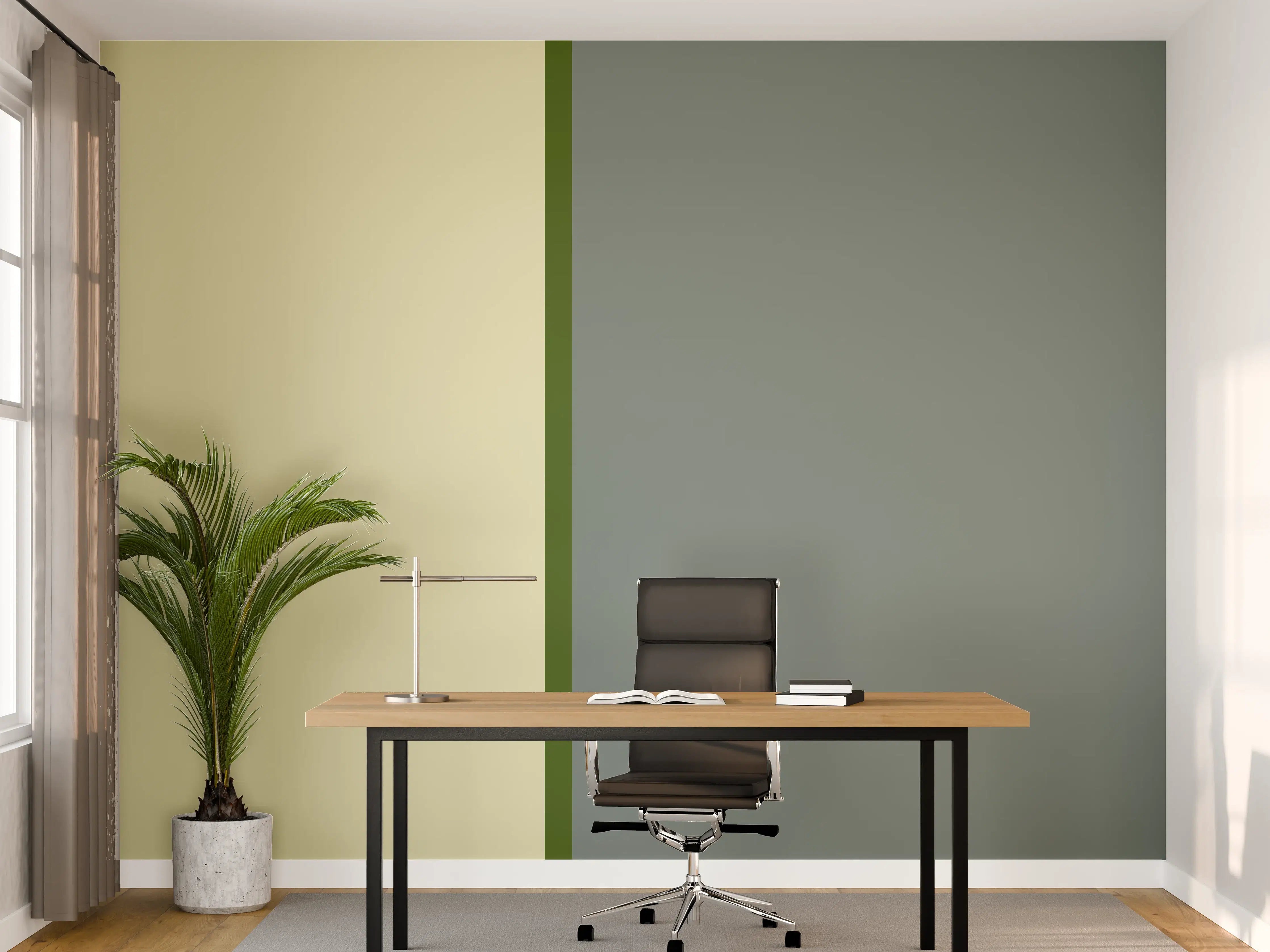Büro Wandgestaltung - The Greens - Easy Vertical - Avocado
