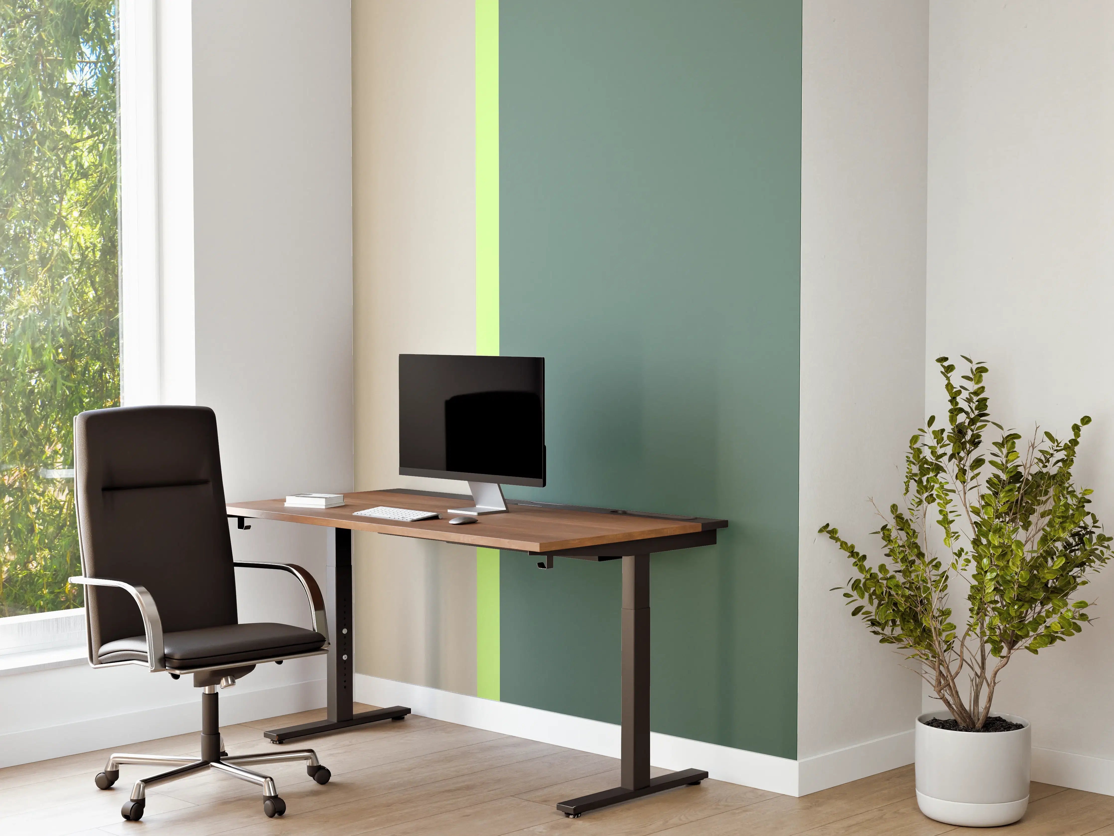 Büro Wandgestaltung - The Greens - Easy Vertical - Granny Smith