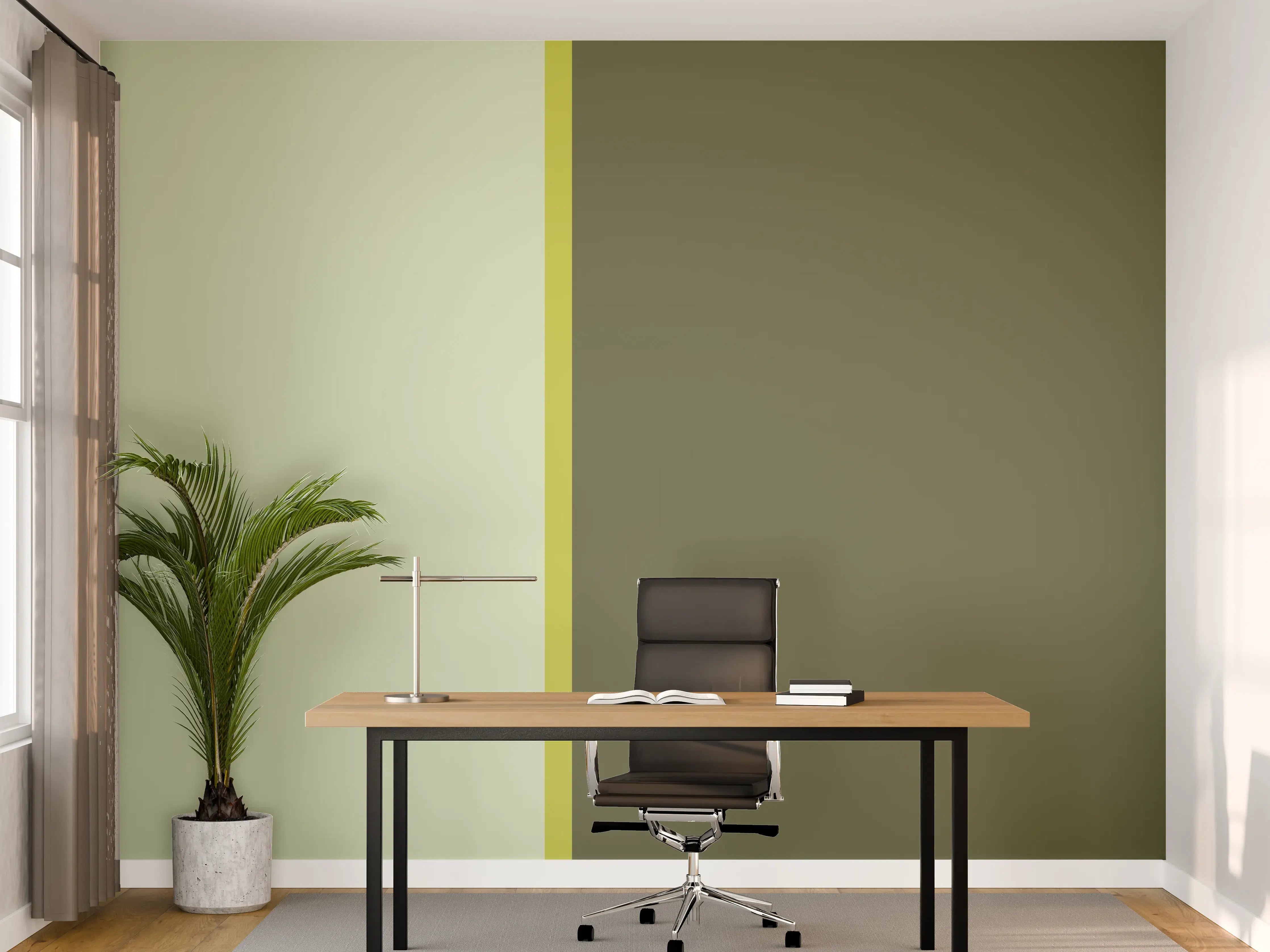 Büro Wandgestaltung - The Greens - Easy Vertical - Olive