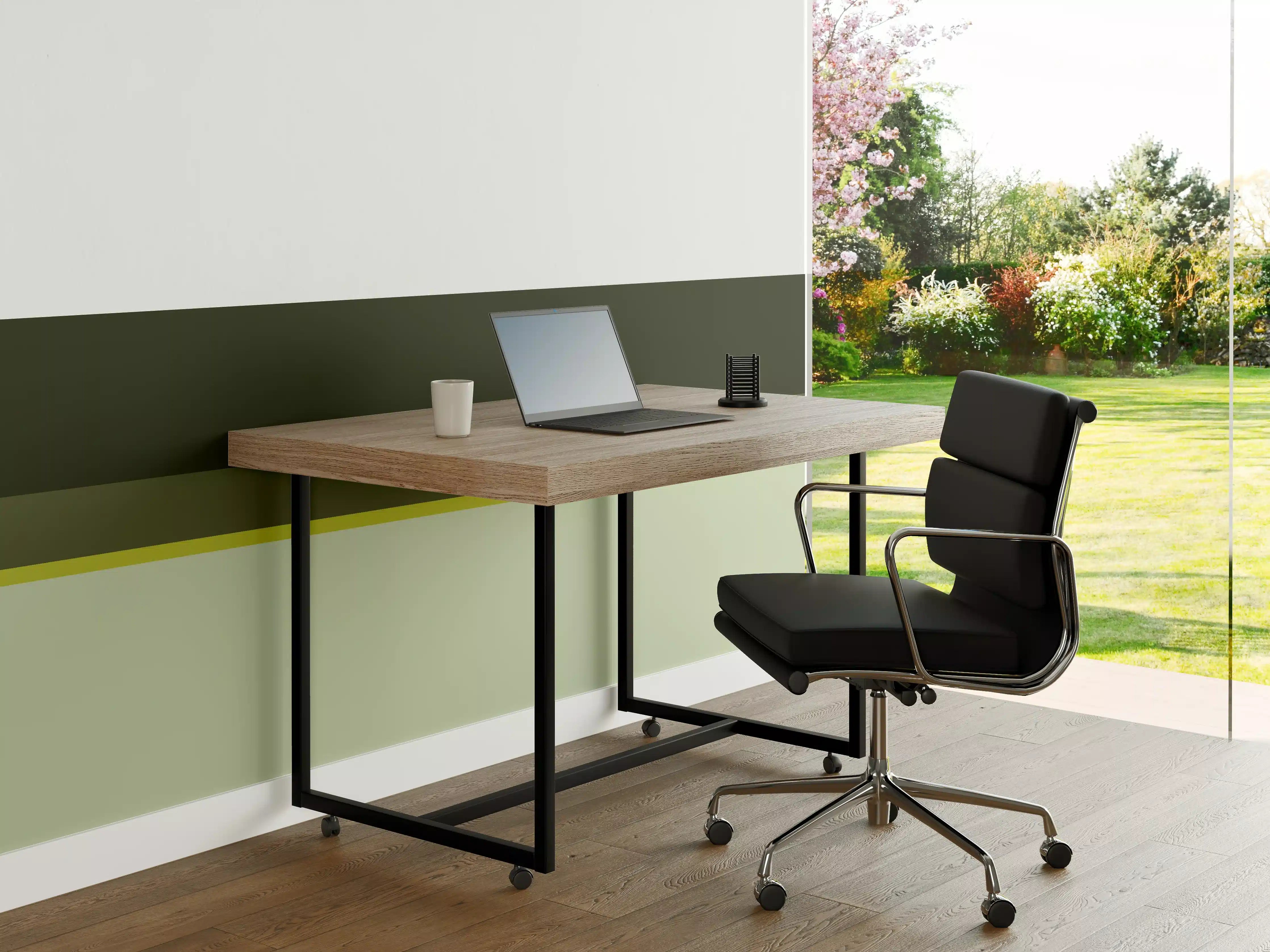 Büro Wandgestaltung - The Greens - Horizontal - Olive