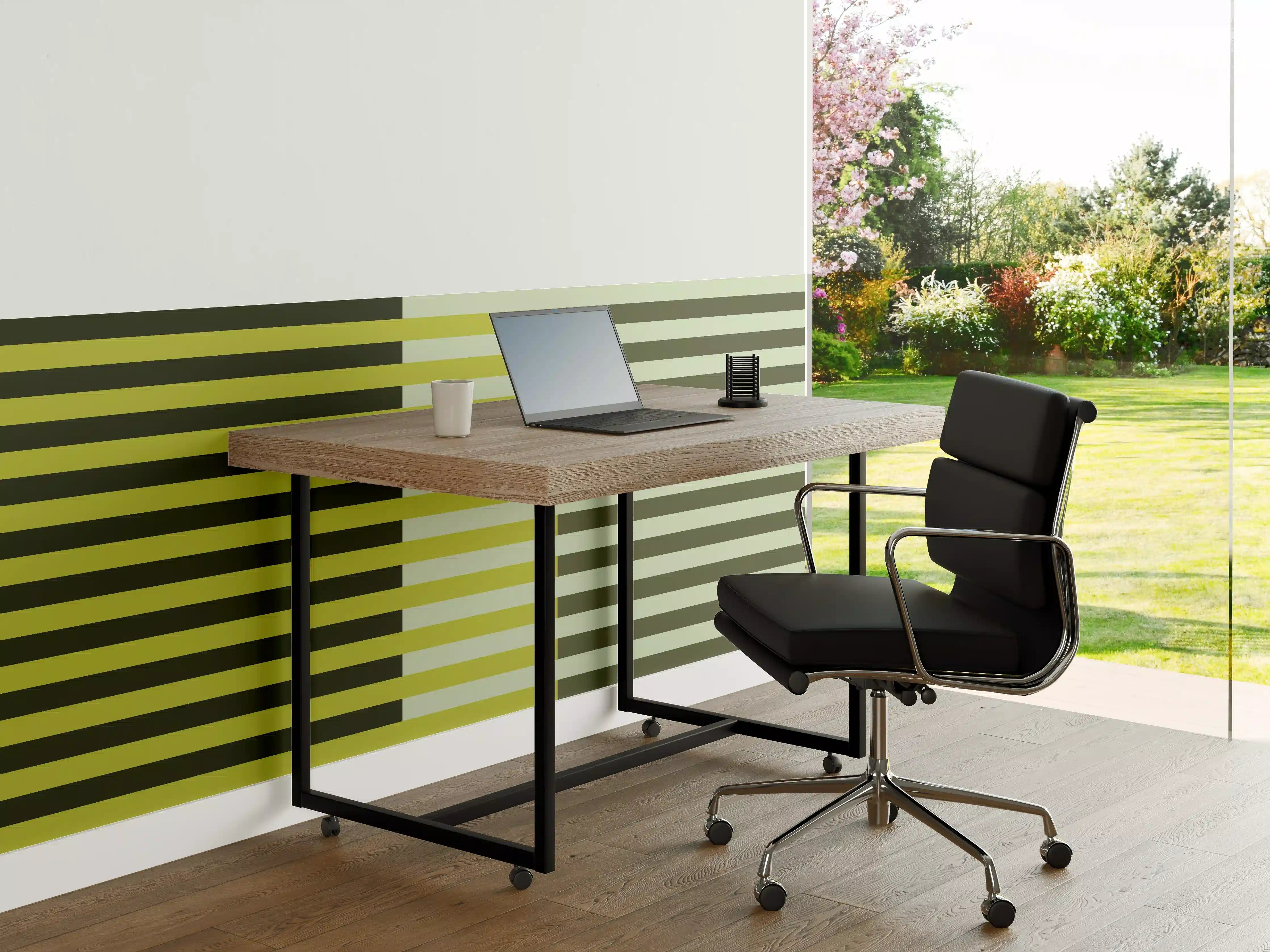 Büro Wandgestaltung - The Greens - Multy Stripes - Olive