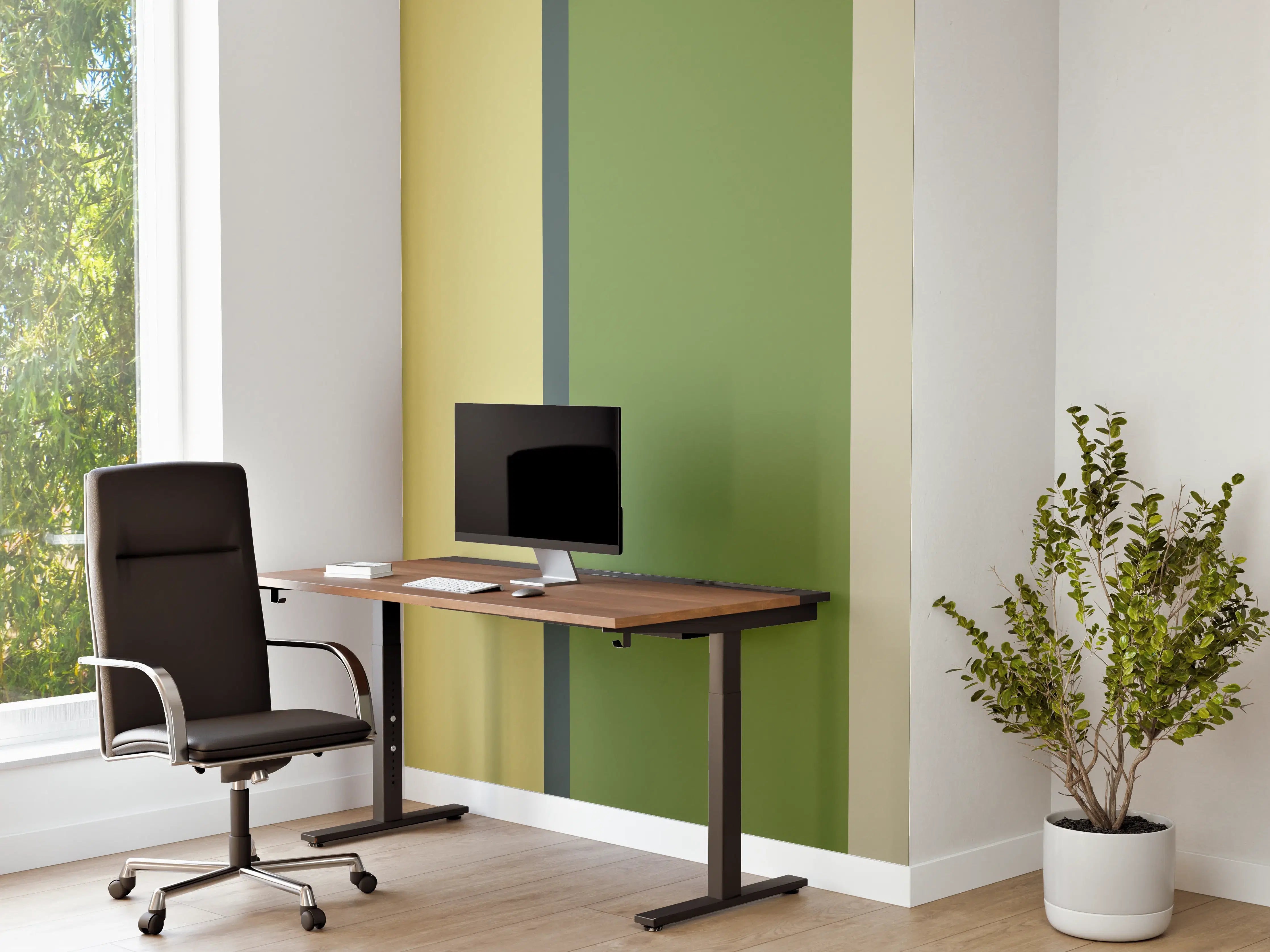 Büro Wandgestaltung - The Greens - Vertical - Pistachio