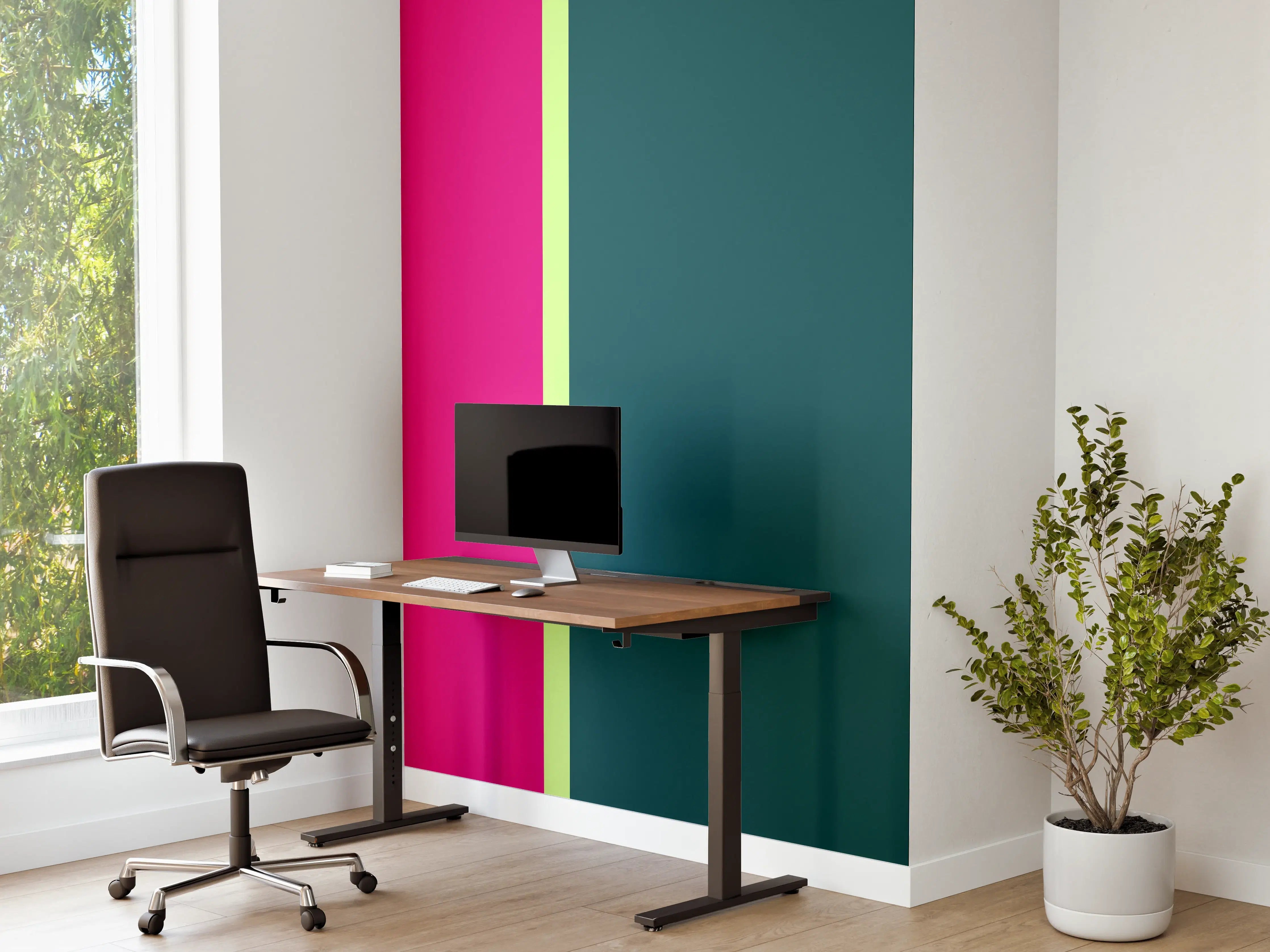 Büro Wandgestaltung - The Neons - Easy Vertikal - Lyra