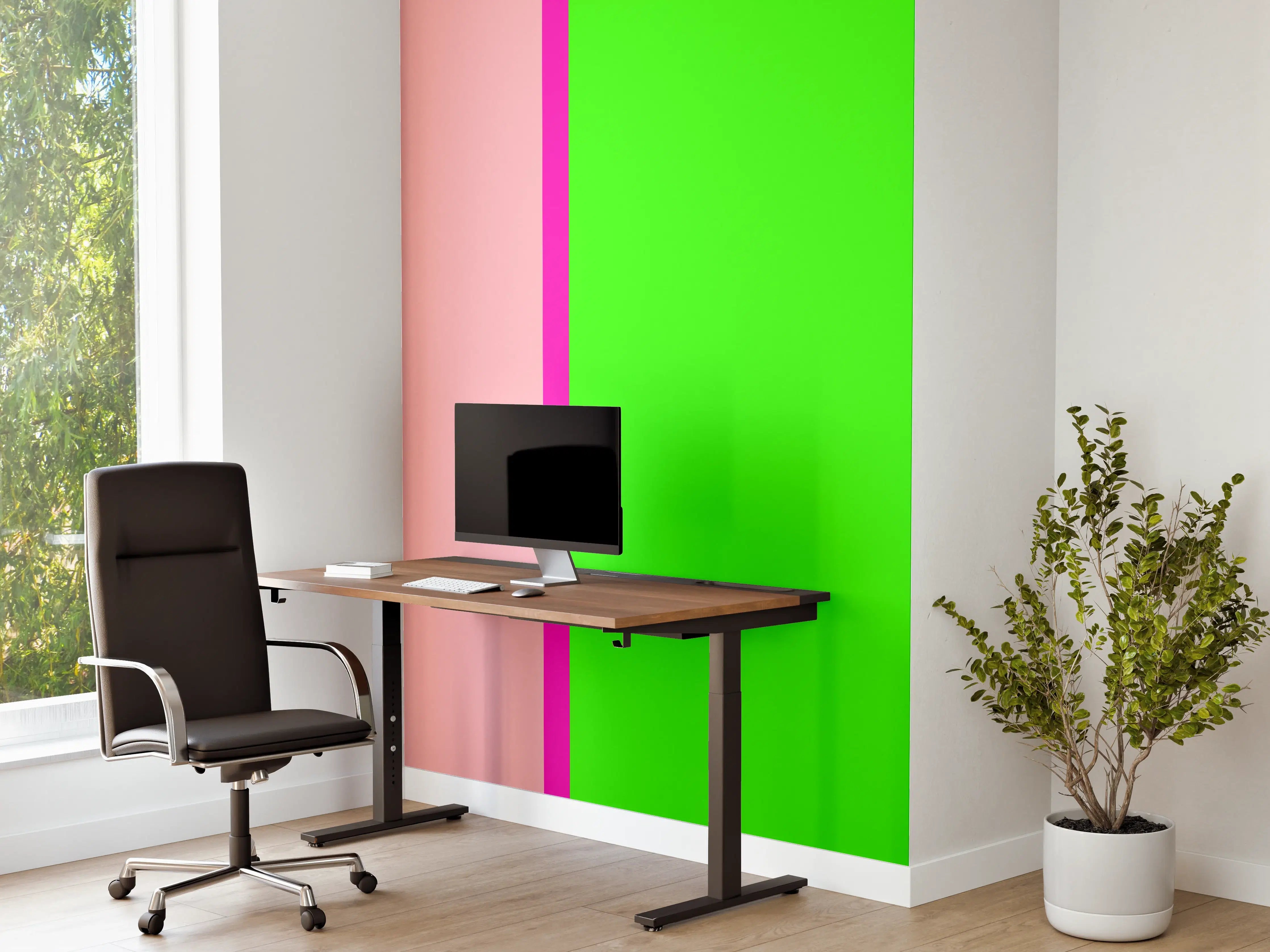 Büro Wandgestaltung - The Neons - Easy Vertikal - Nox