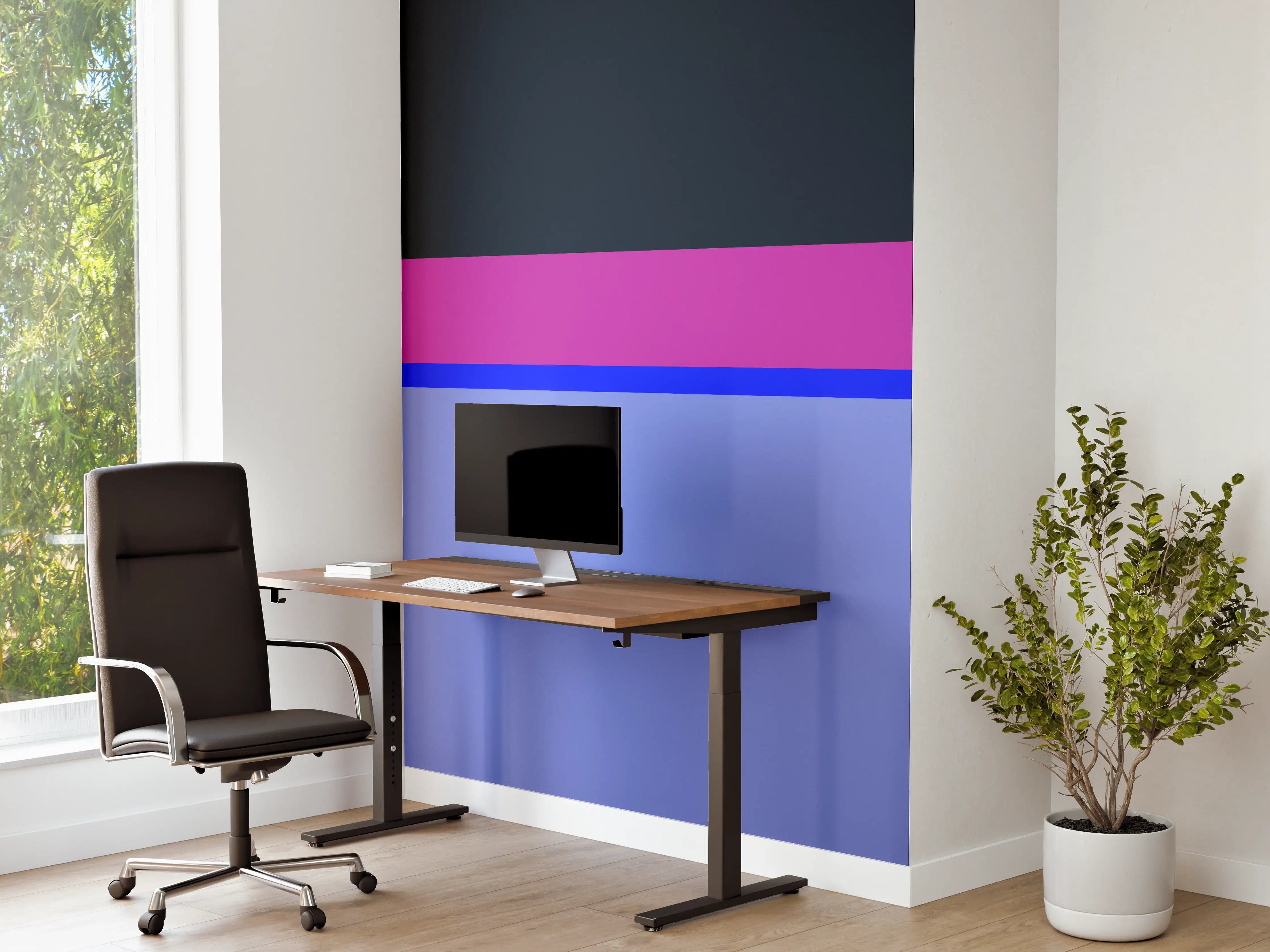 Büro Wandgestaltung - The Neons - Horizontal - Luna