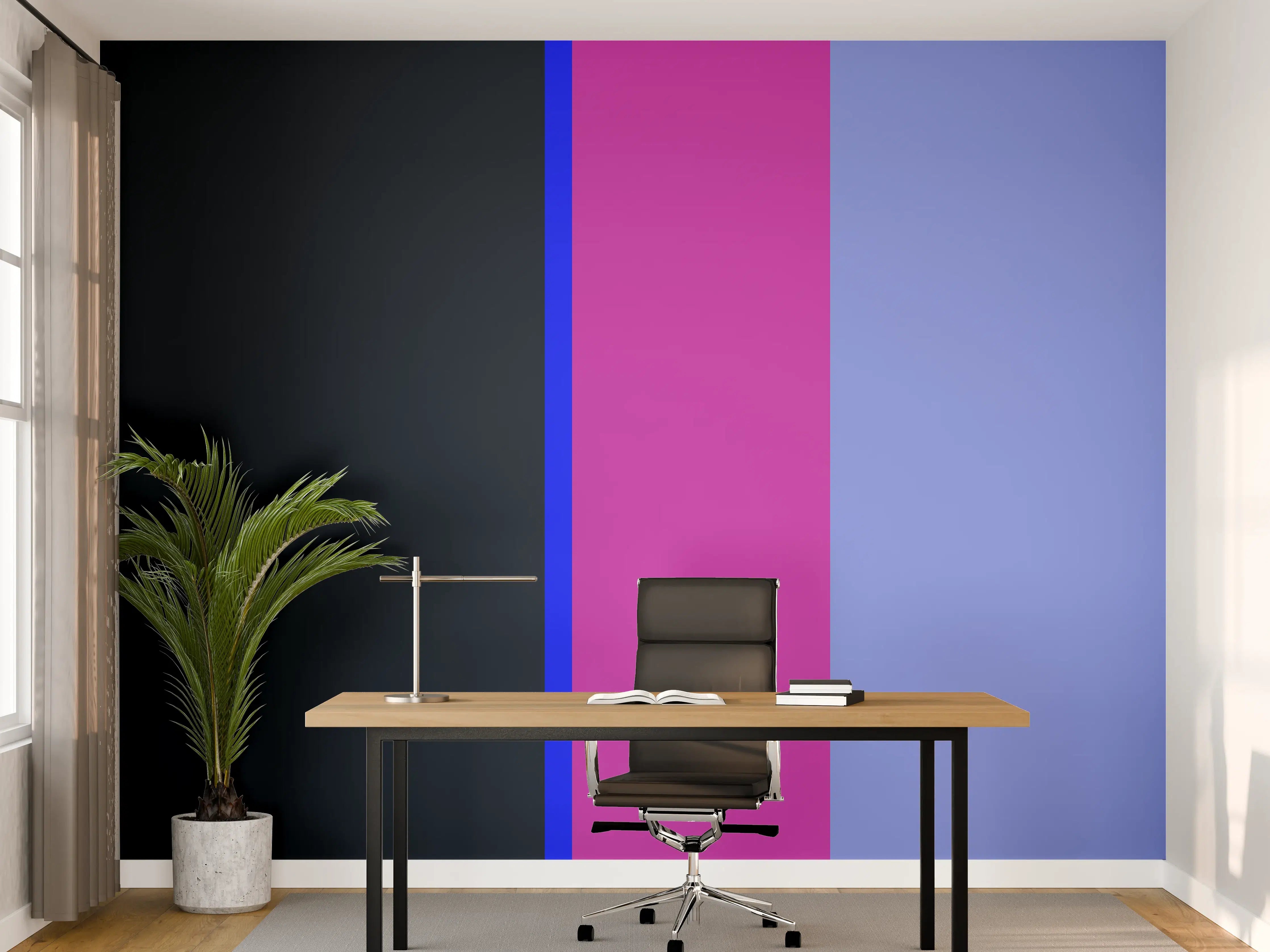 Büro Wandgestaltung - The Neons - Vertikal - Luna
