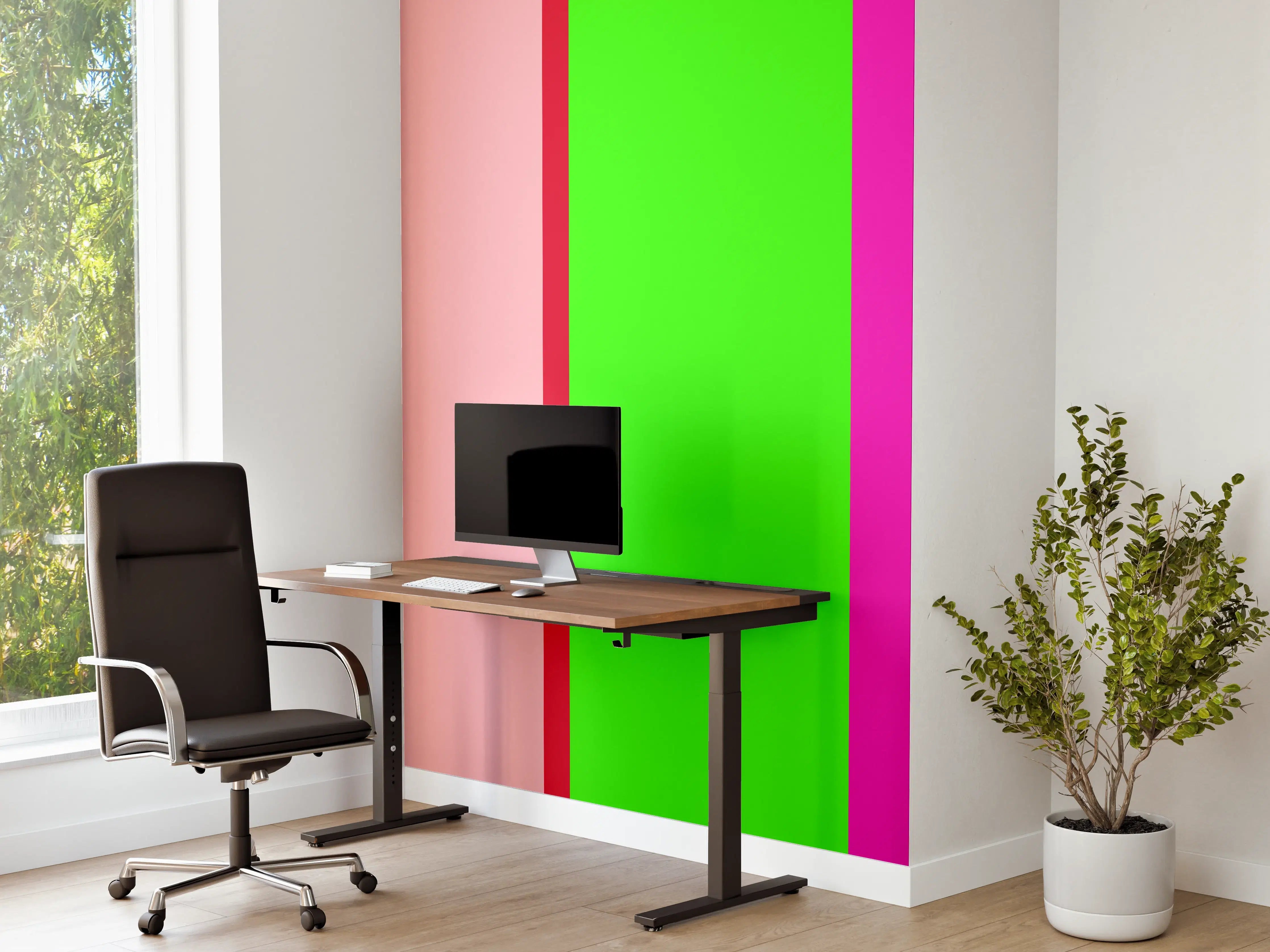 Büro Wandgestaltung - The Neons - Vertikal - Nox