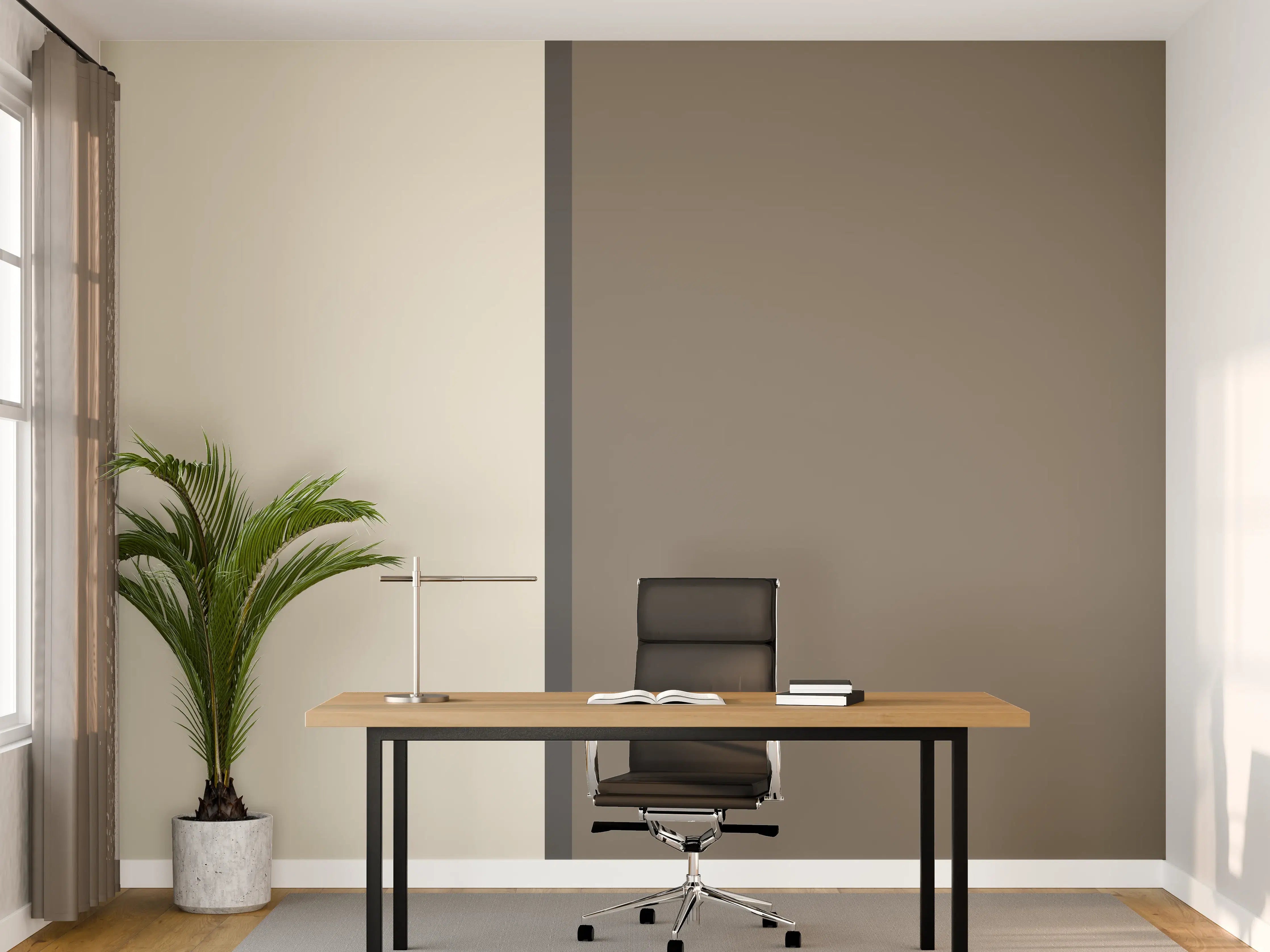 Büro Wandgestaltung - The Nudes - Easy Vertikal - Toffee