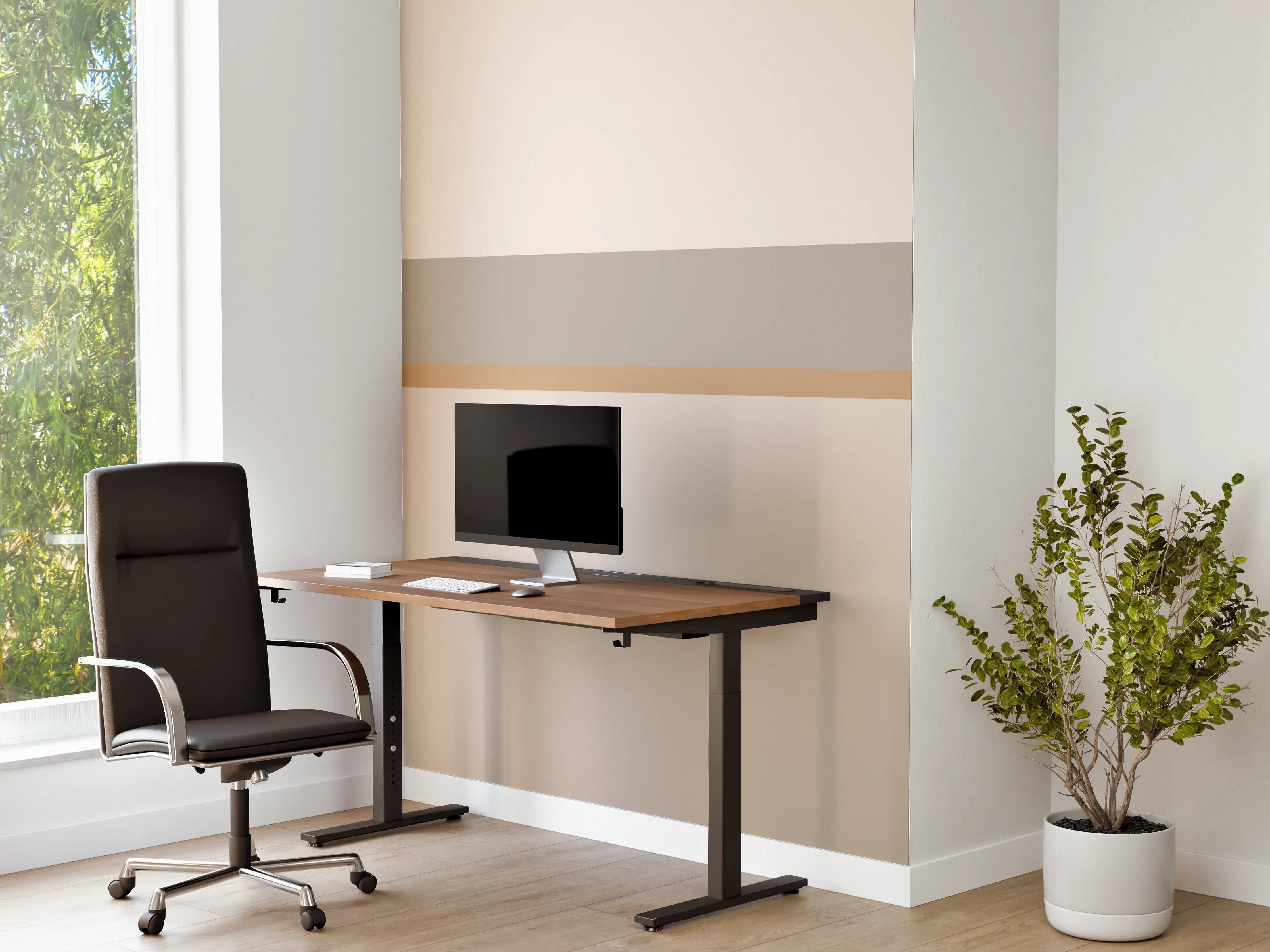 Büro Wandgestaltung - The Nudes - Horizontal - Caramel