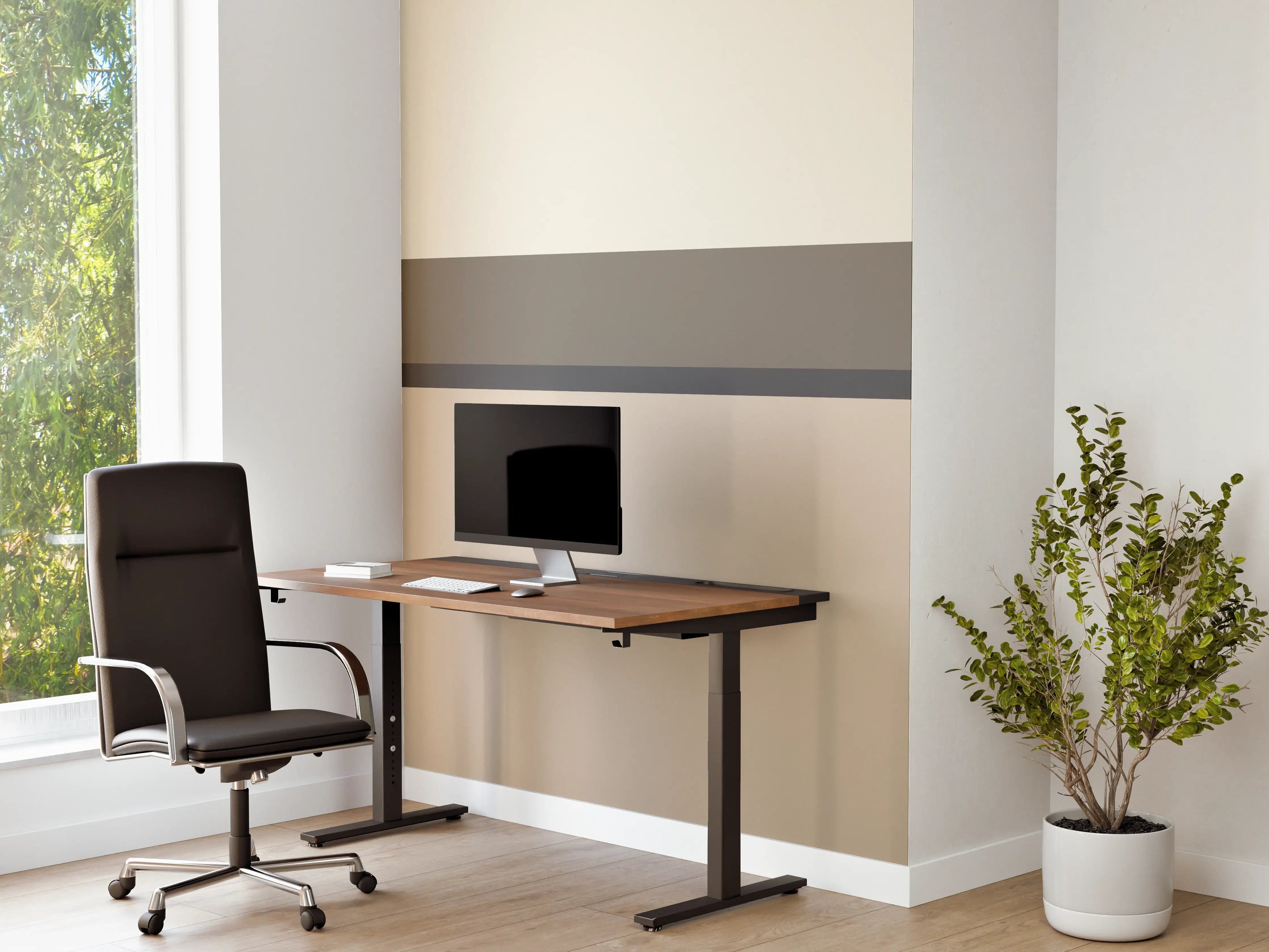 Büro Wandgestaltung - The Nudes - Horizontal - Toffee