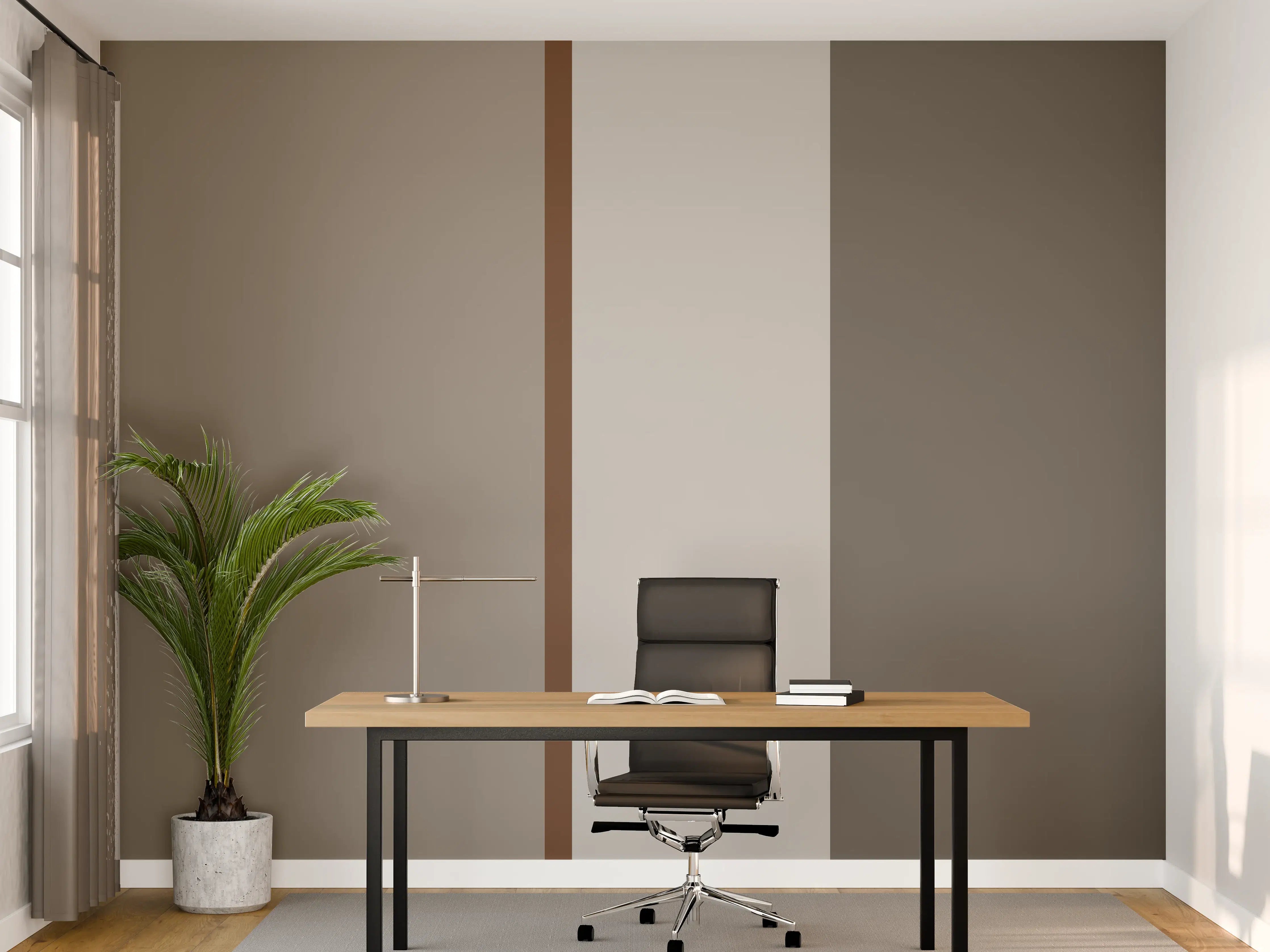 Büro Wandgestaltung - The Nudes - Vertikal - Ash